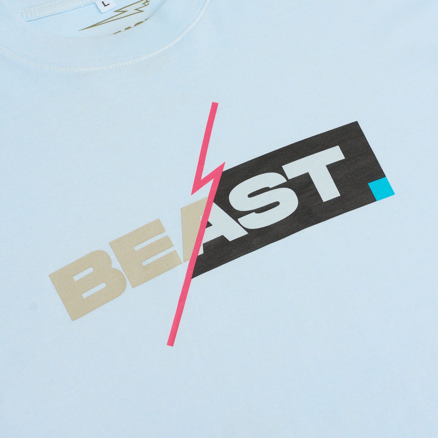 CORE FLASH BOX LS TEE - LIGHT BLUE