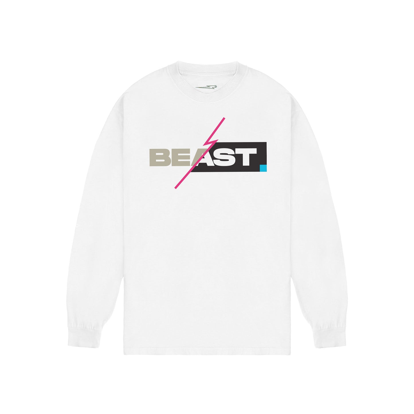 CORE FLASH BOX LS TEE - WHITE