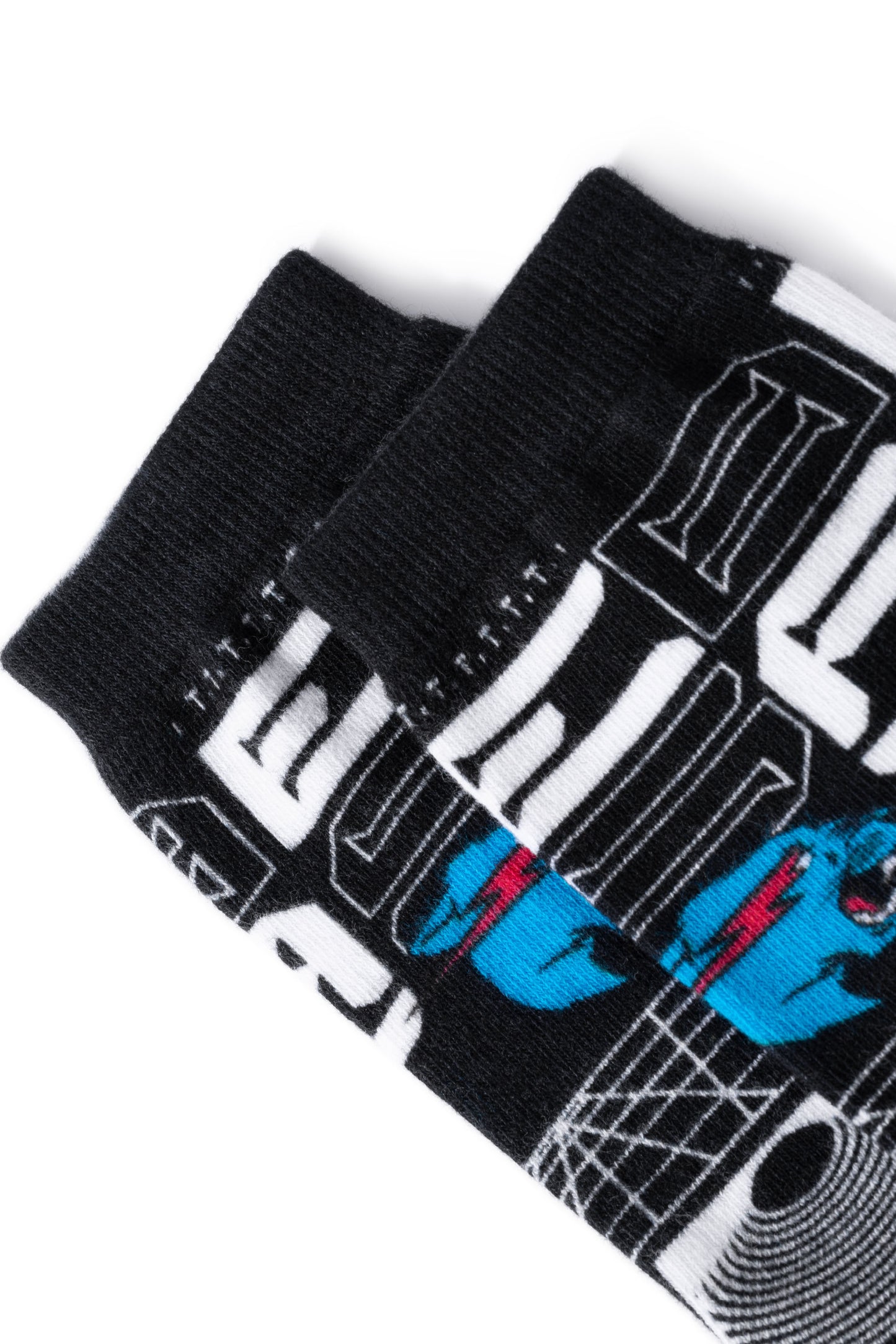 KIDS MECH SOCKS - BLACK