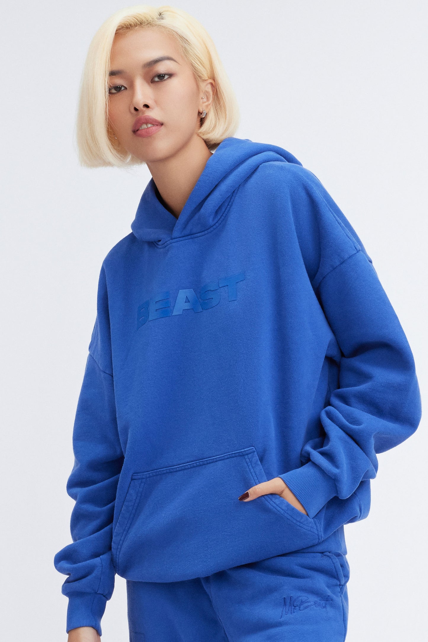 BEAST ORIGINALS HOODIE - COBALT BLUE
