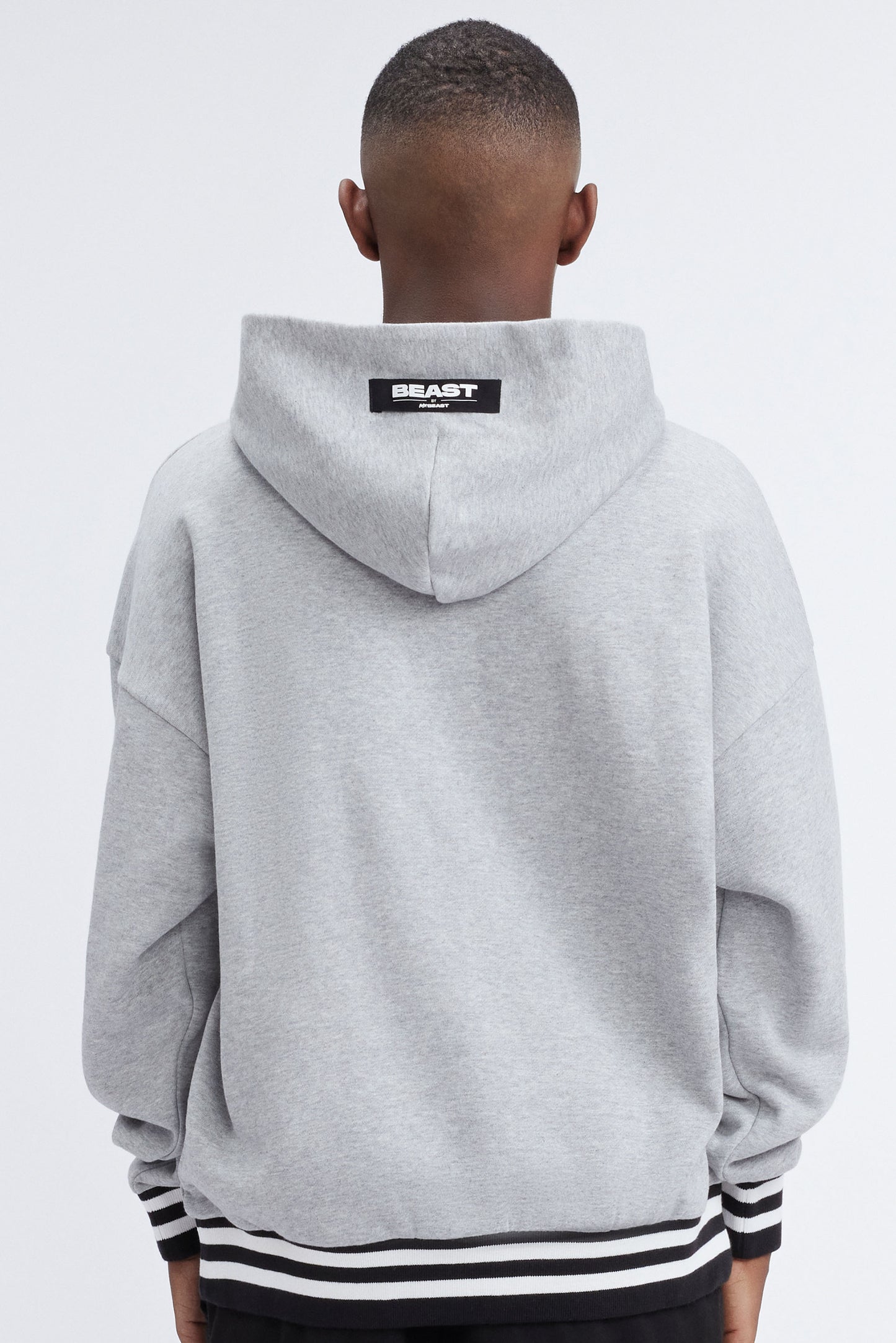 MRBEAST FRESHMAN HOODIE - HEATHER GREY