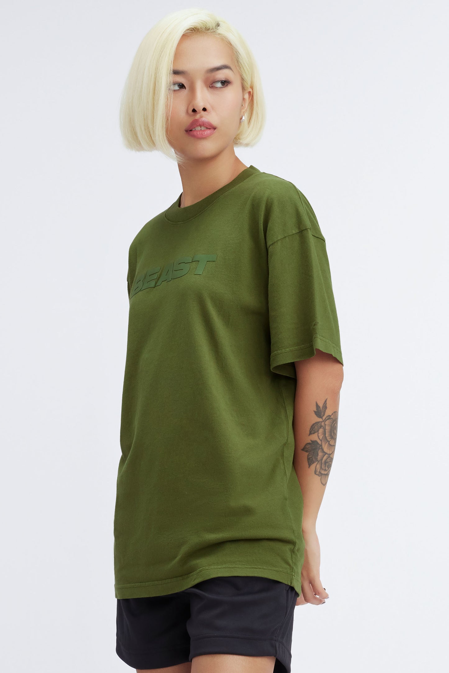 BEAST ORIGINALS S/SLEEVE TEE - OLIVE