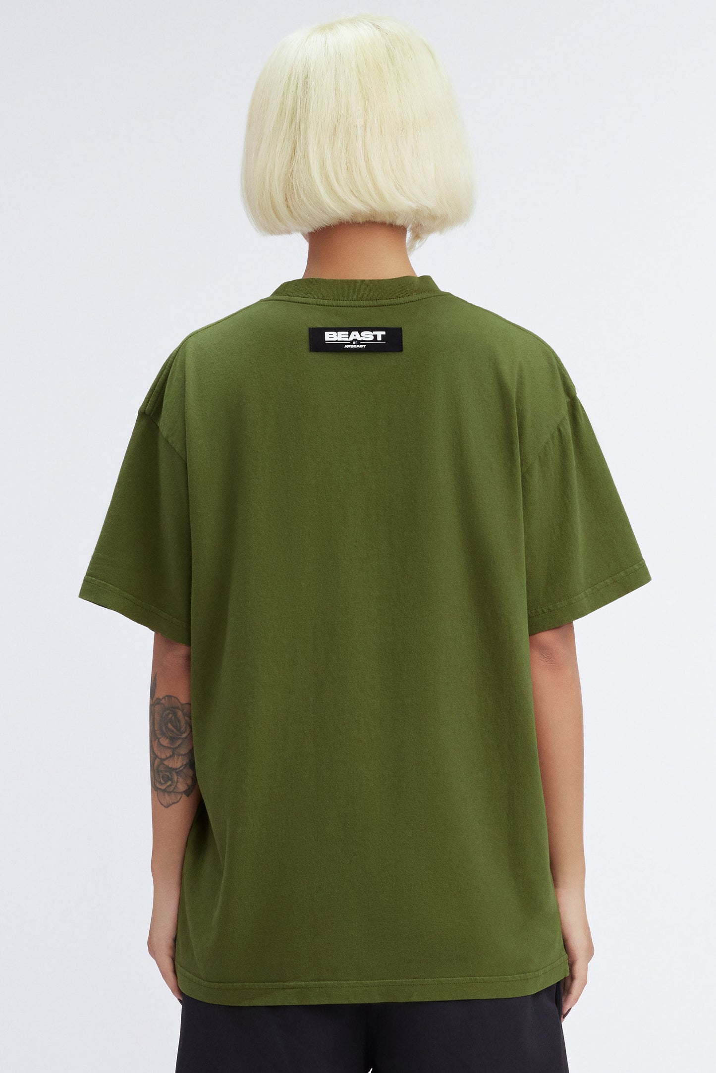 BEAST ORIGINALS S/SLEEVE TEE - OLIVE