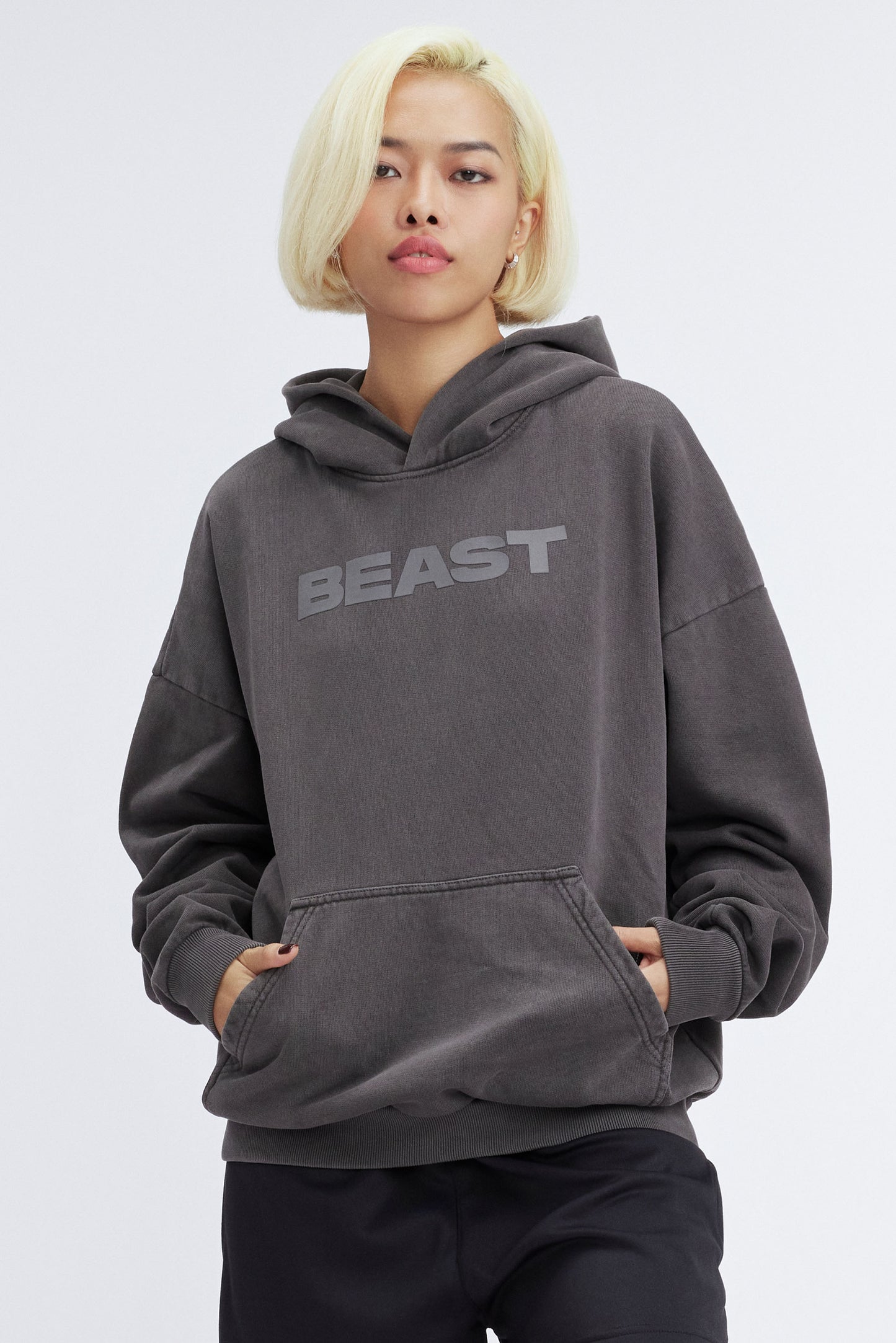 BEAST ORIGINALS HOODIE - VINTAGE BLACK