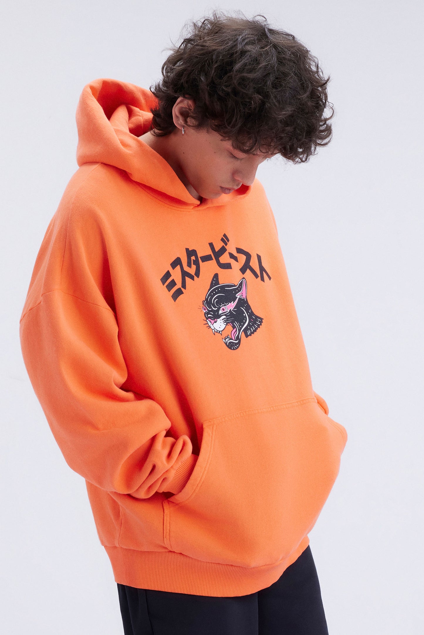 KANJI HOODIE - ORANGE