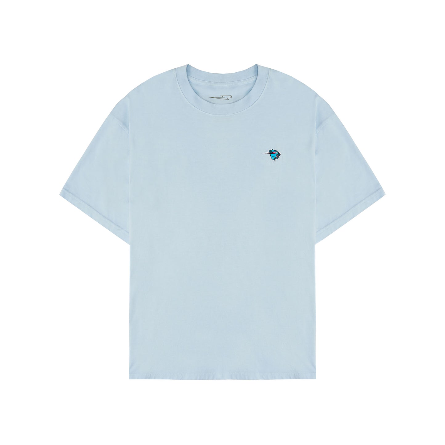 PREMIUM LOGO SS TEE - LIGHT BLUE