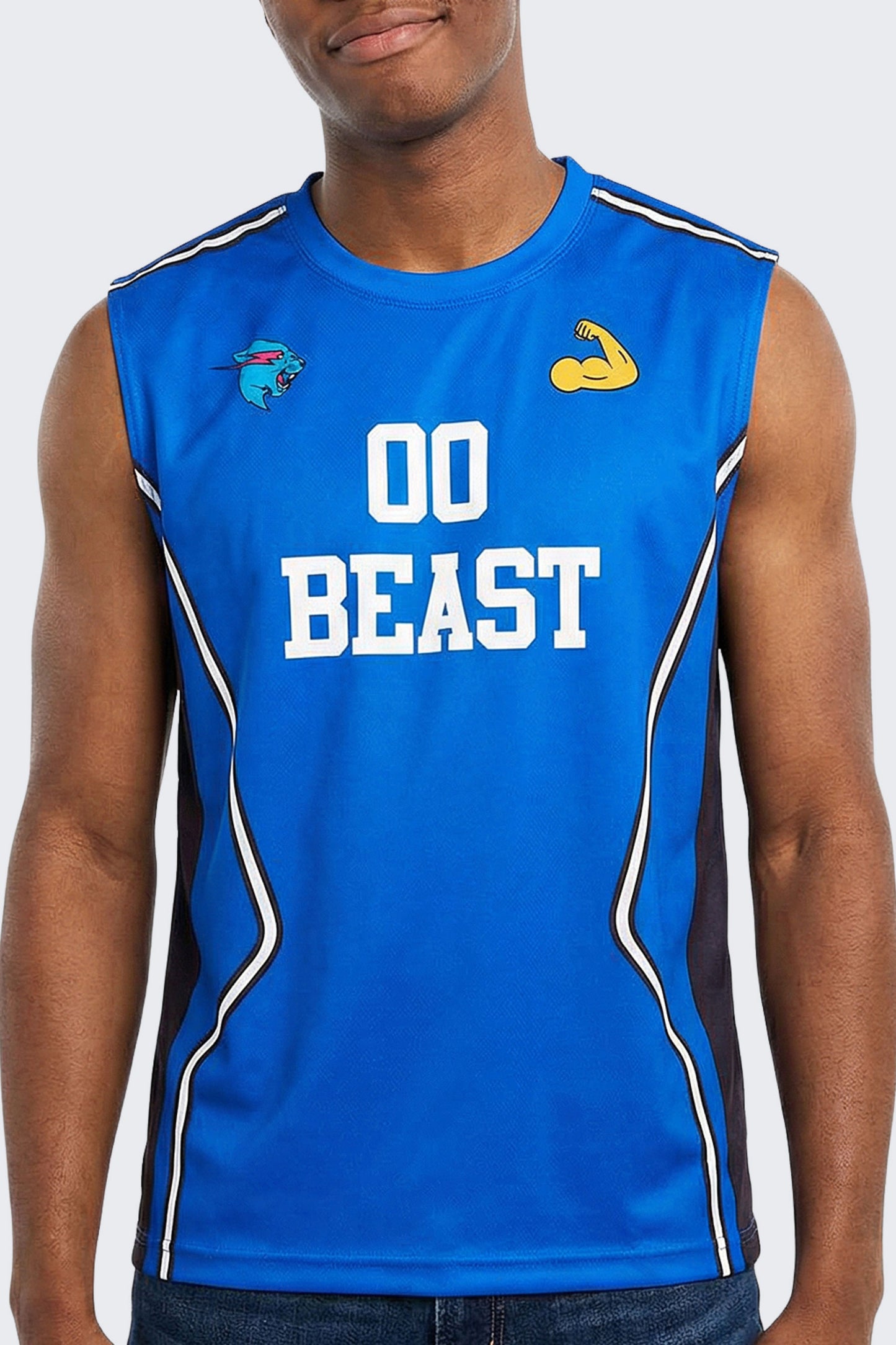 Beast Games Sleeveless Strong Jersey