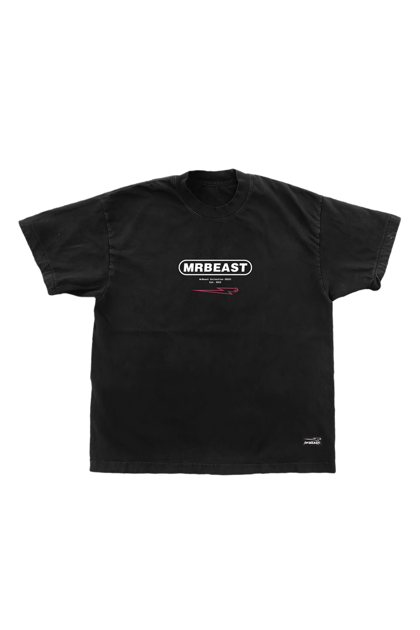 MRBEAST CAPSULE S/SLEEVE TEE - BLACK