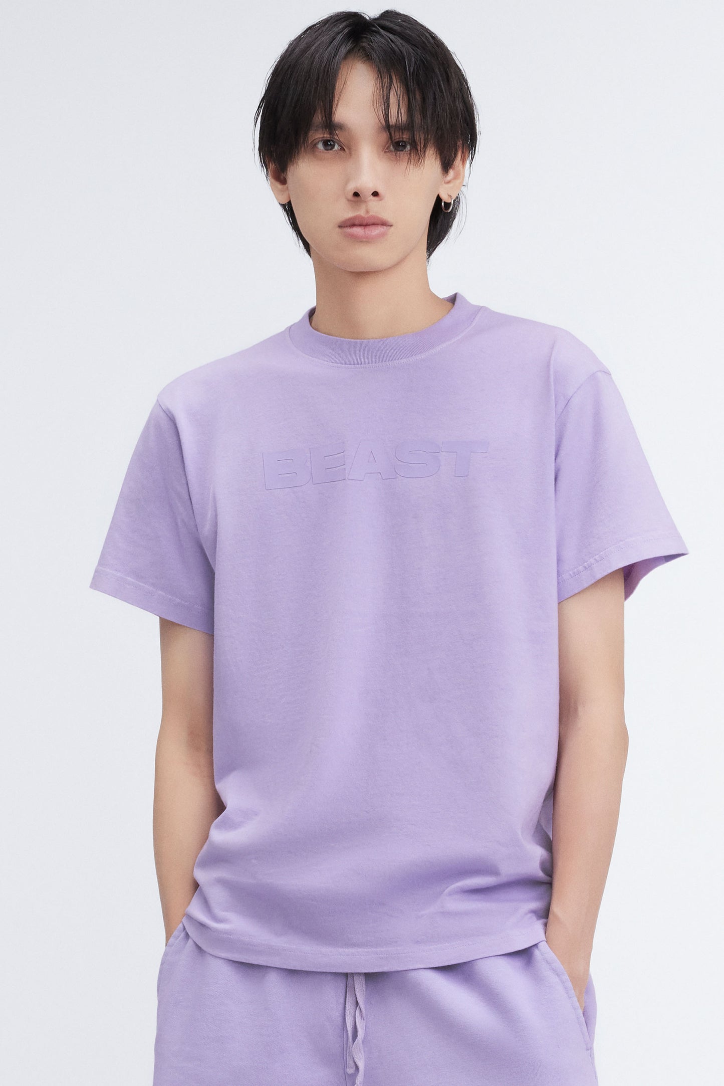 BEAST ORIGINALS S/SLEEVE TEE - DIGITAL LAVENDER
