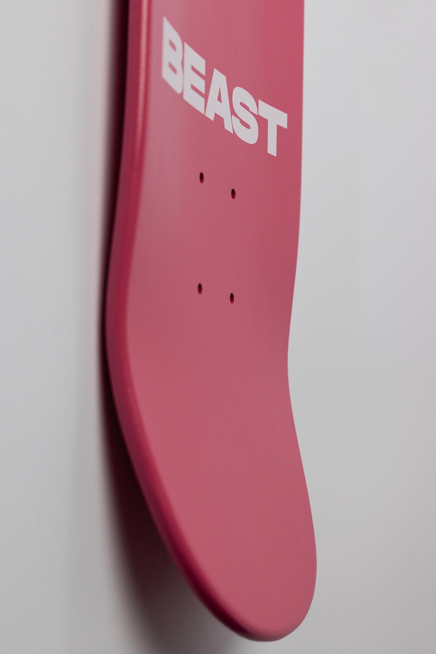 BEAST SKATE DECK - PINK