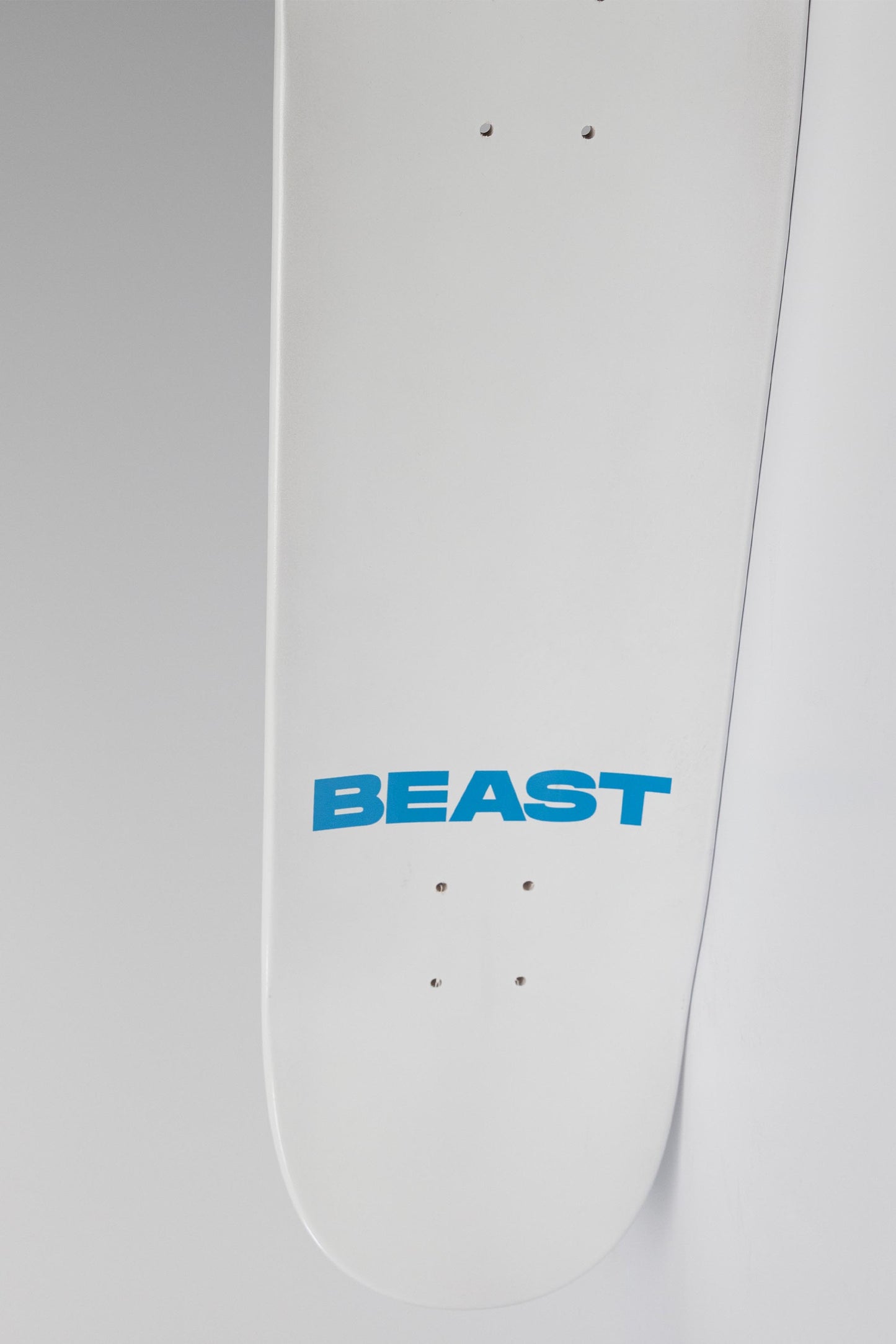 BEAST SKATE DECK - WHITE