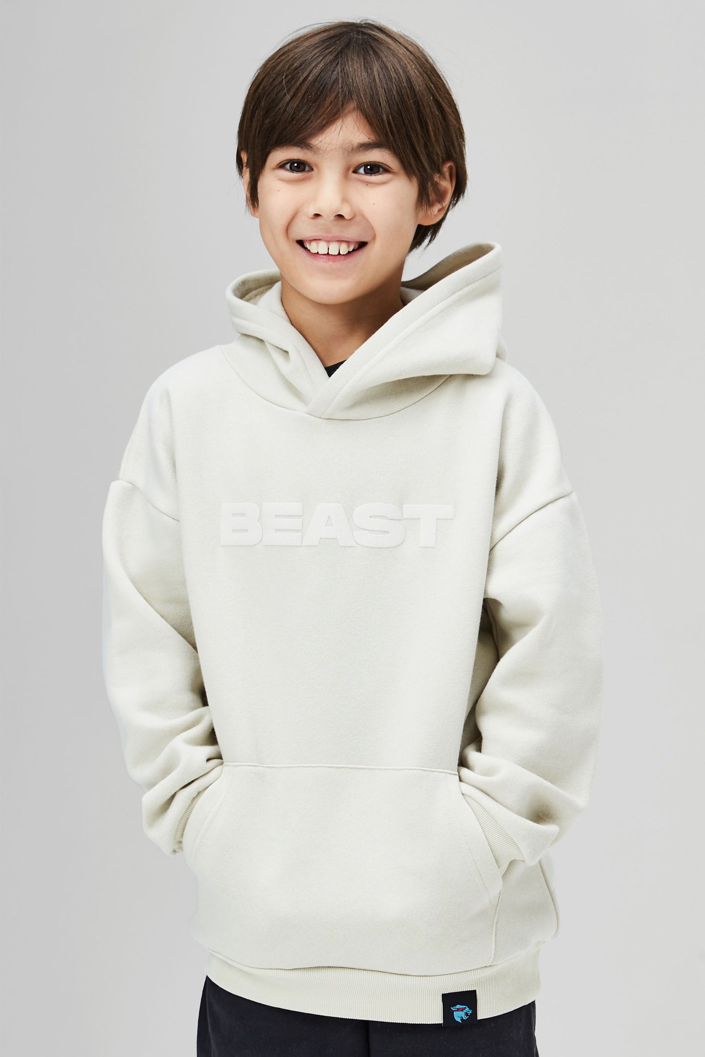 KIDS ORIGINALS HOODIE - SAND