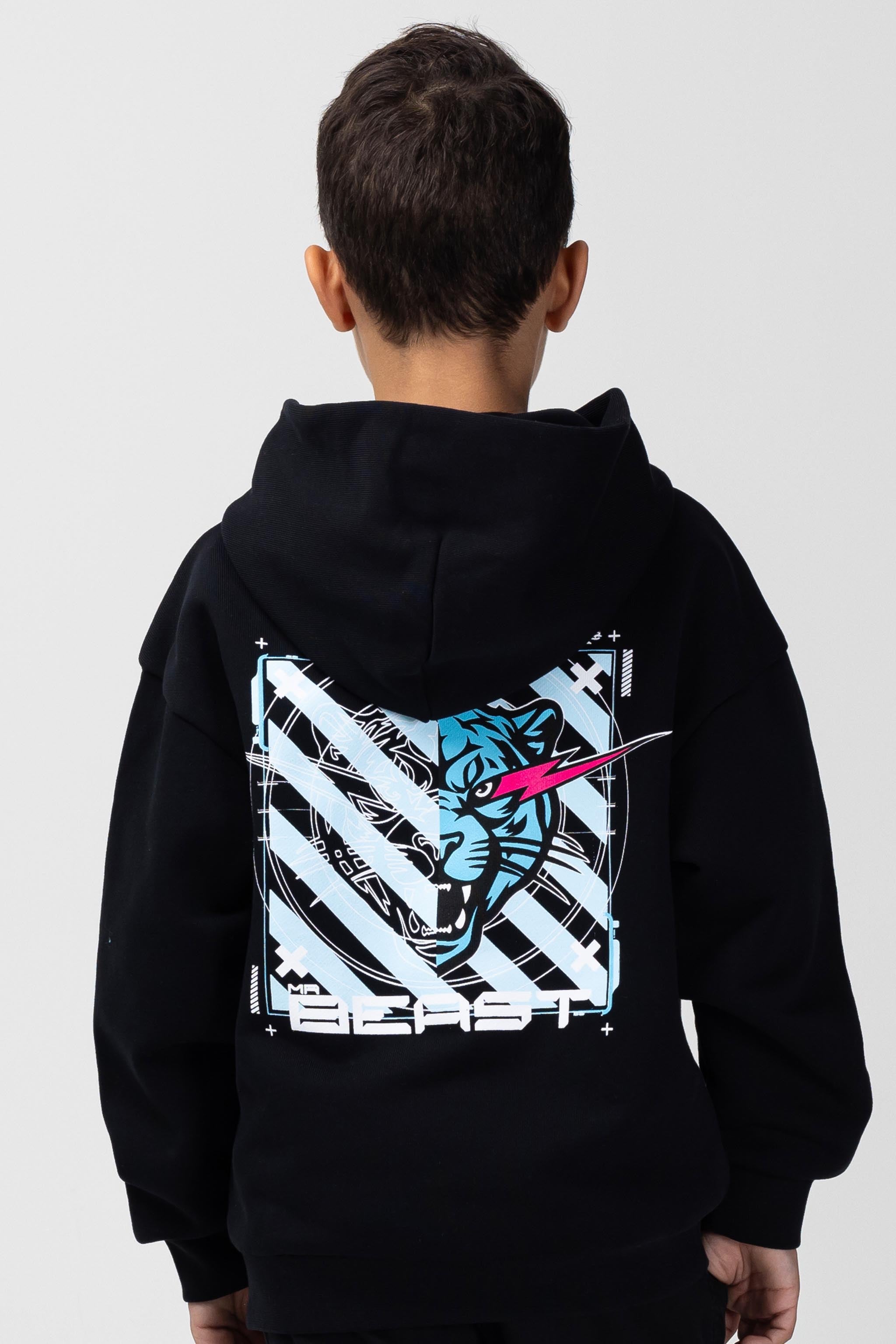 KIDS CLONE HOODIE BLACK - Main Image