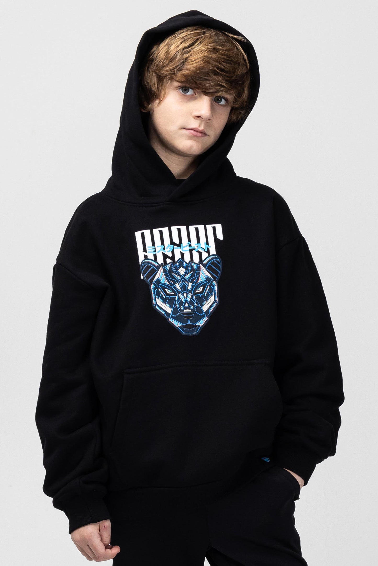 KIDS BLADE HOODIE - BLACK