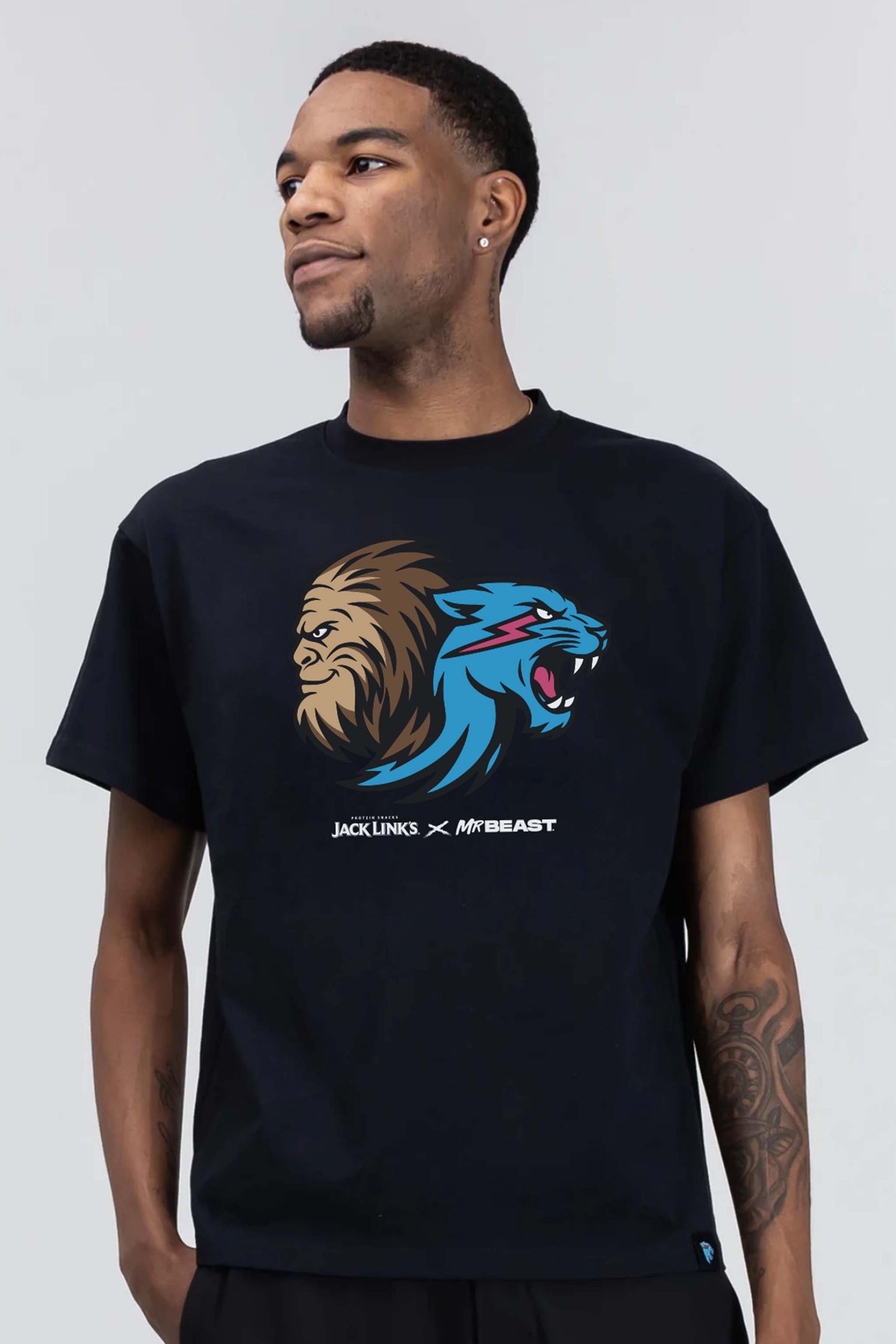 MrBeast x Jack Links Feed the Beasts Tee - Black
