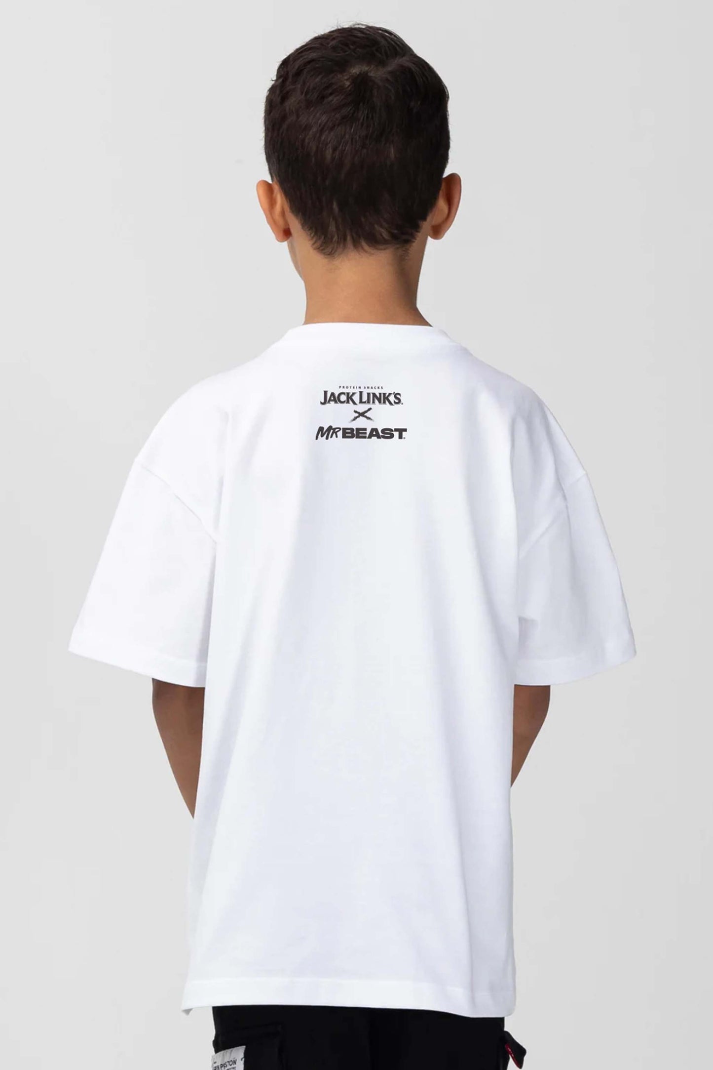 MrBeast x Jack Links Feed the Beasts Tonal Tee - White