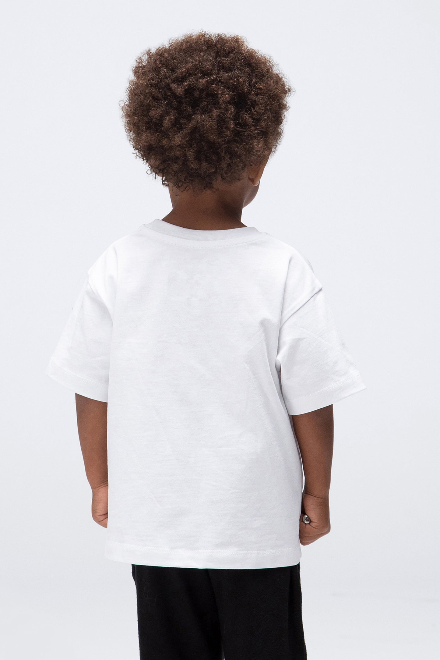 KIDS CASH S/SLEEVE TEE - WHITE