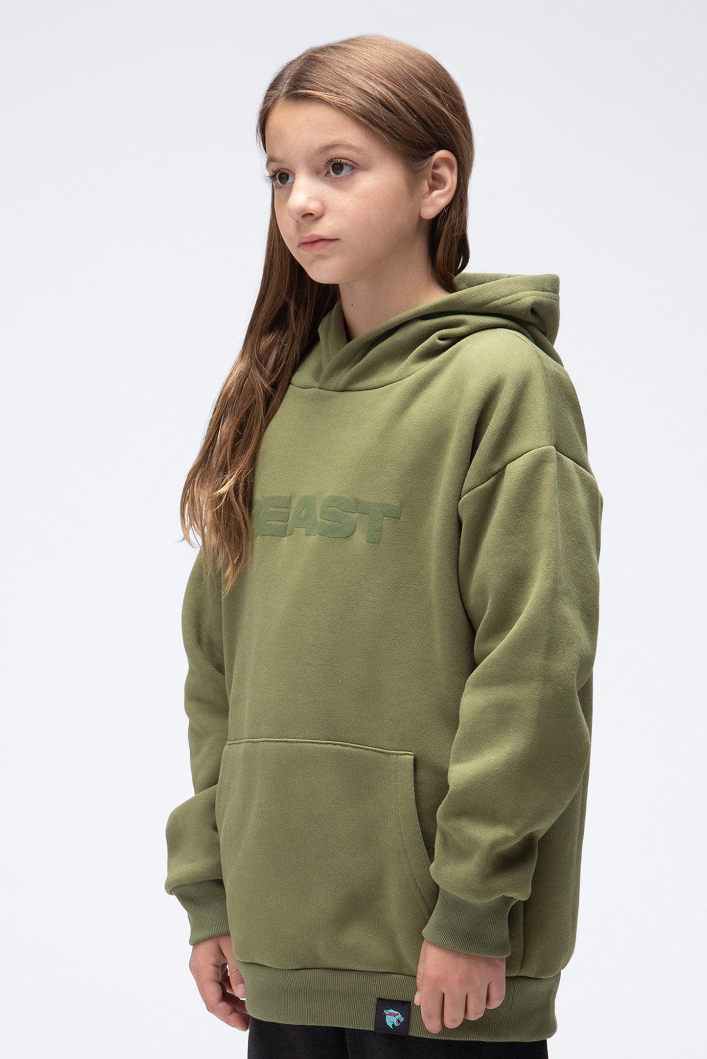 KIDS ORIGINALS HOODIE - OLIVE