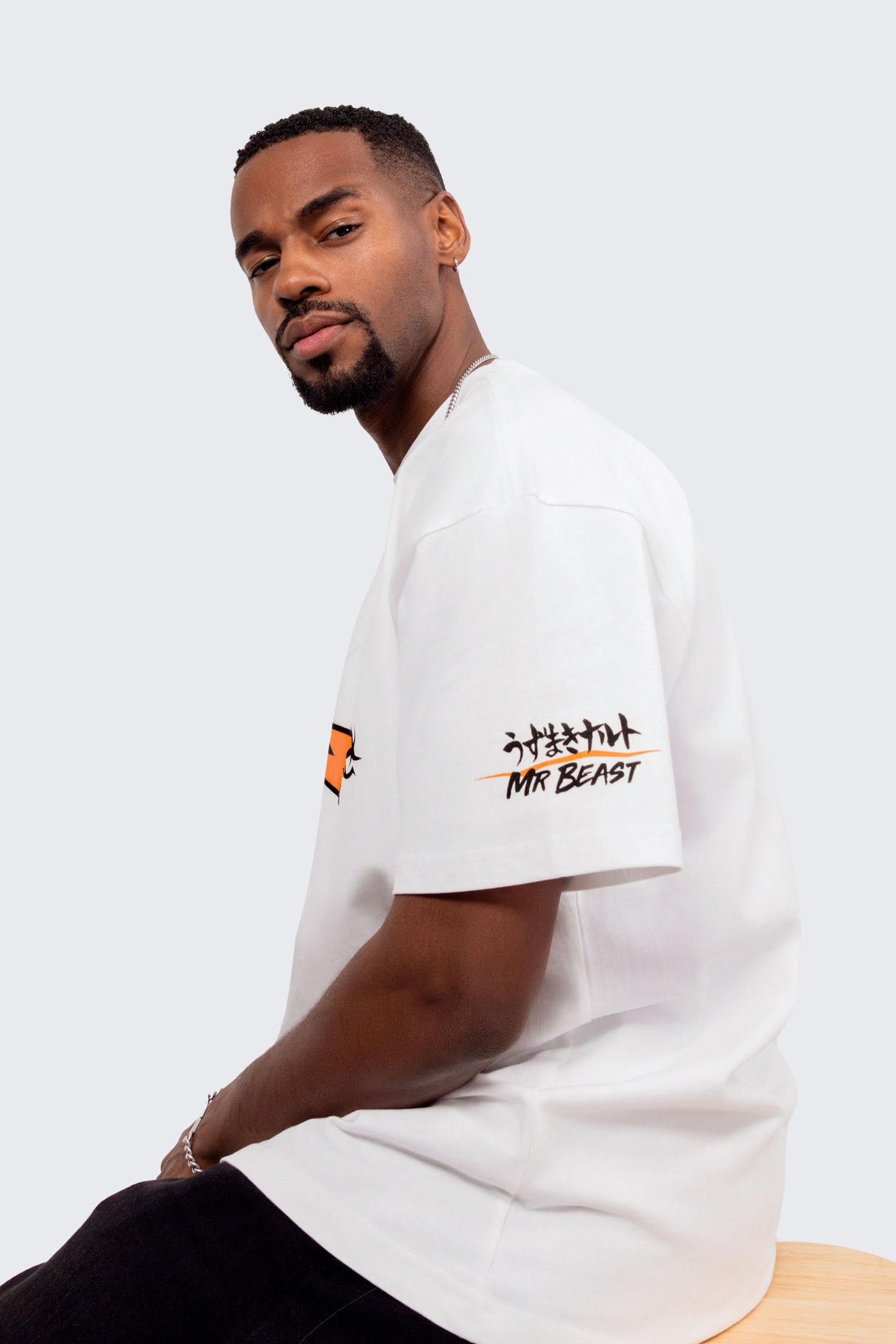 MrBeast x NARUTO Uzumaki Flash Tee