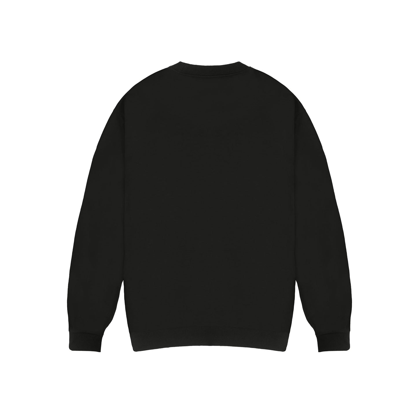 SHREDDER CREWNECK SWEATSHIRT - BLACK
