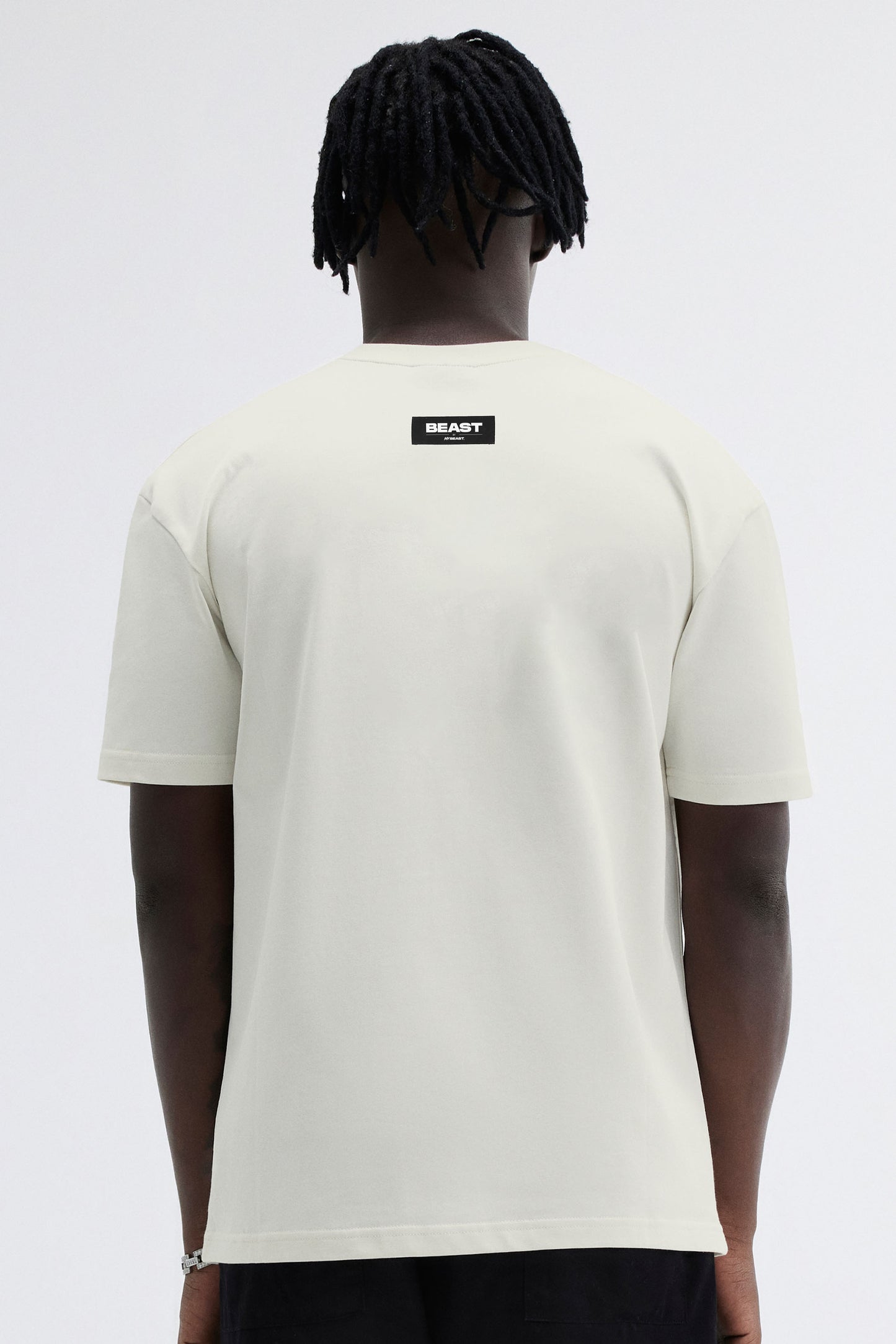 BEAST ORIGINALS SS TEE - OFF WHITE