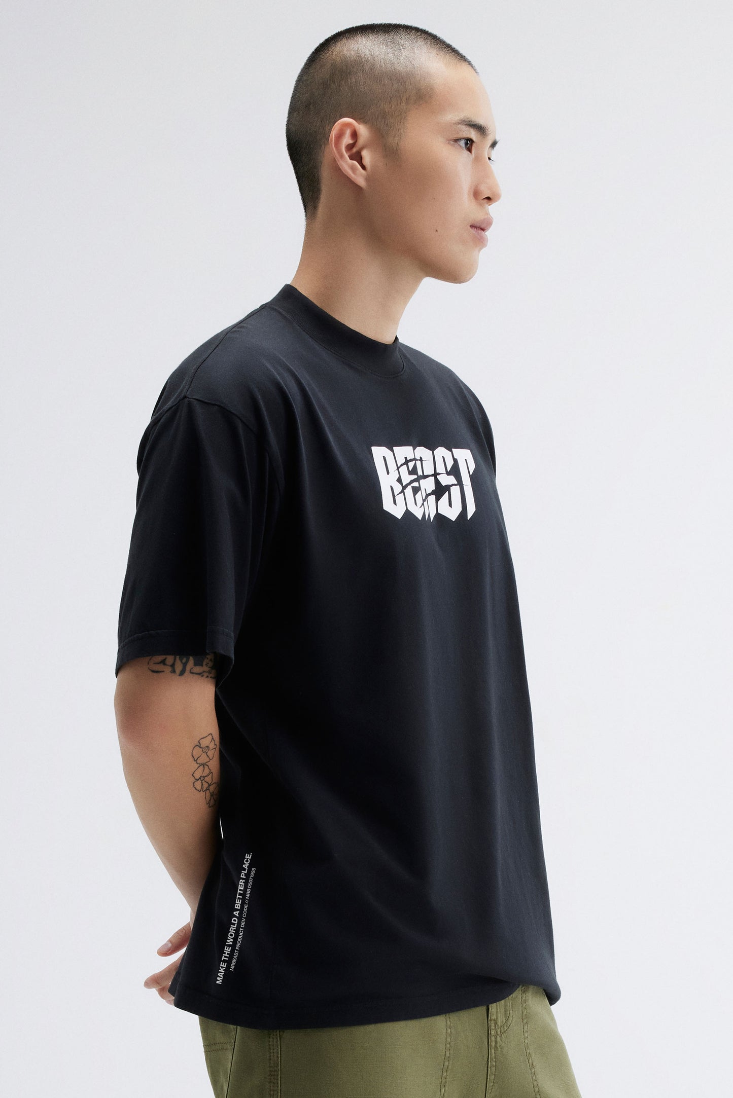 SHREDDER SS TEE - BLACK