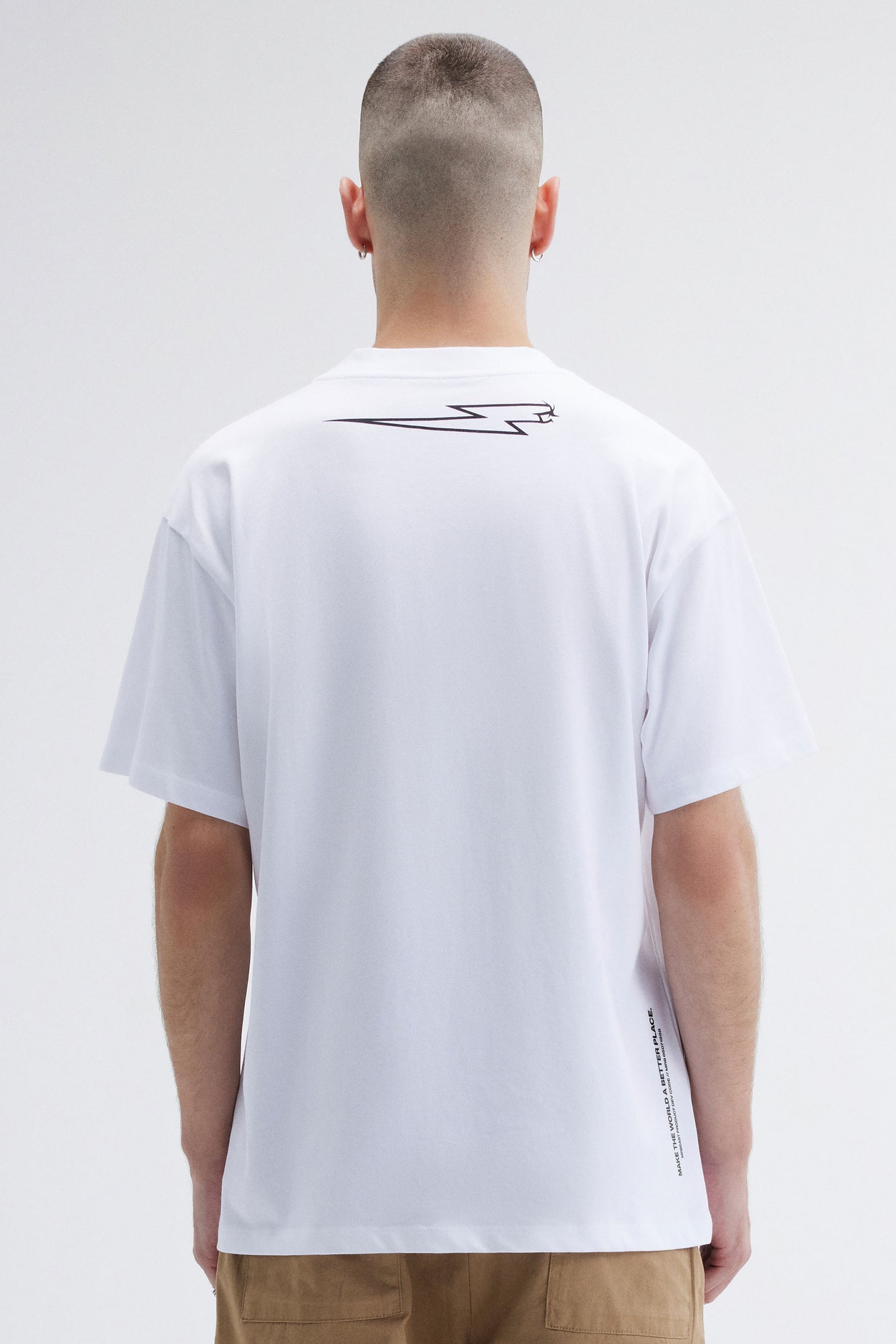 SHREDDER SS TEE - WHITE