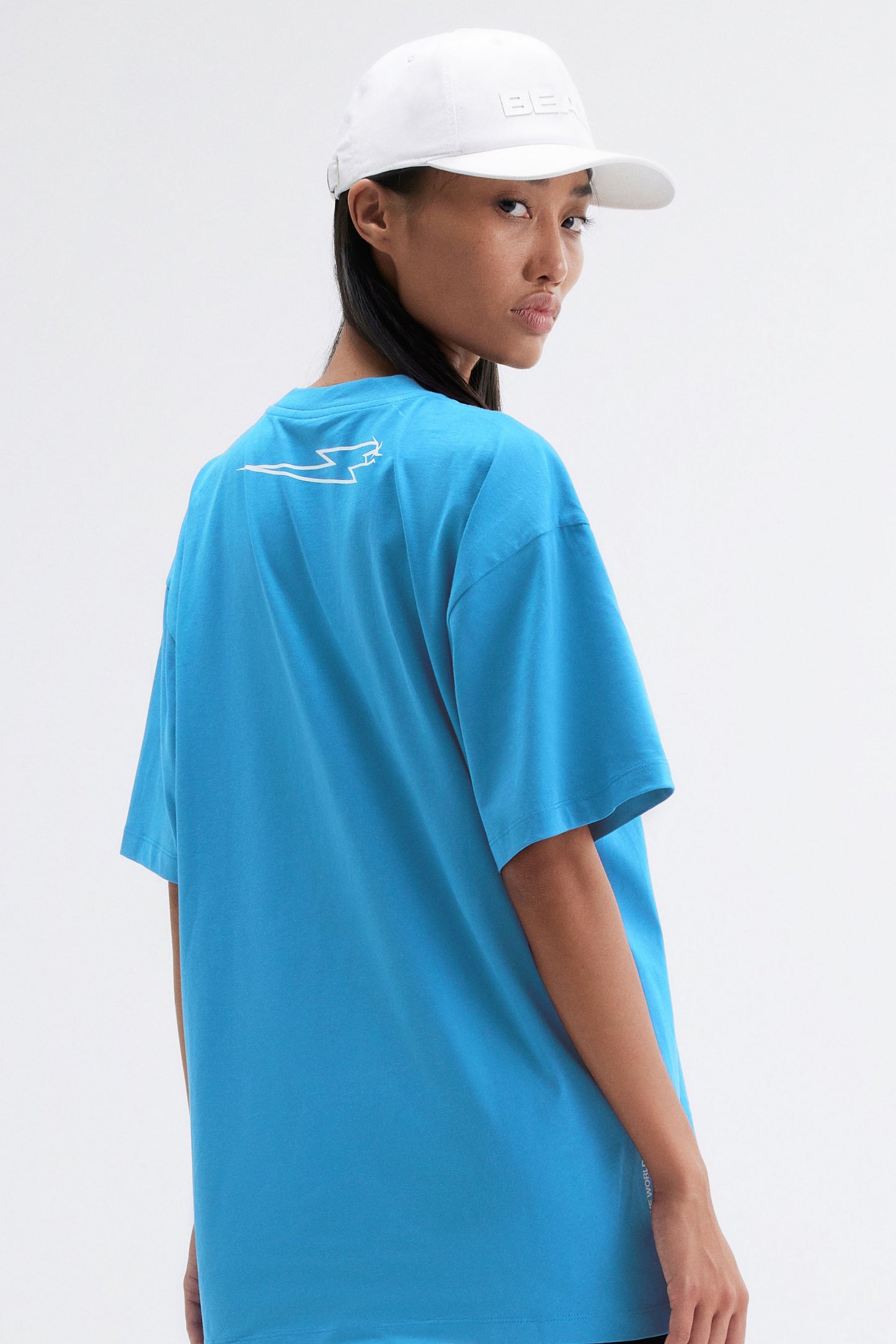 SHREDDER SS TEE - ELECTRIC BLUE