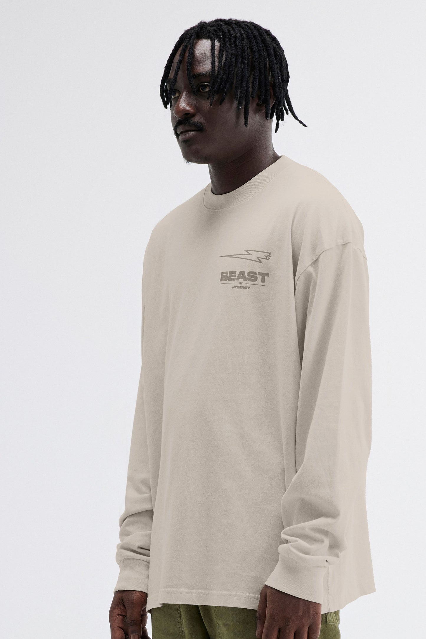 FLASH LS TEE - SAND