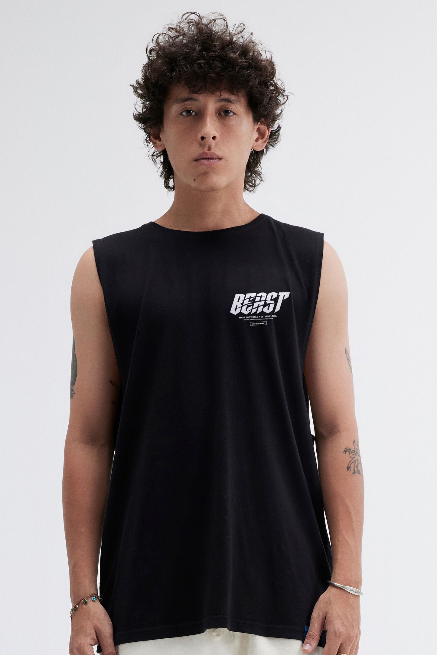 SHREDDER MUSCLE TANK - BLACK