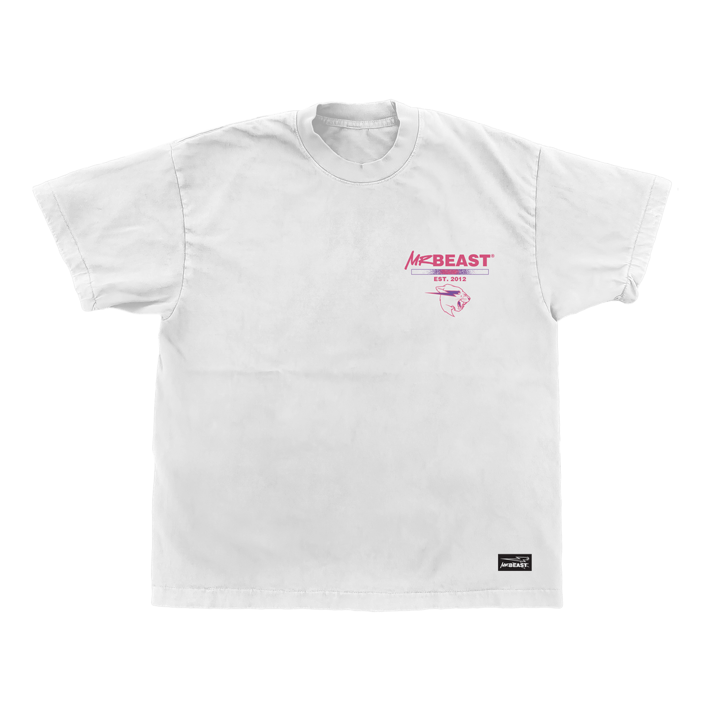 MRBEAST RETRO SS TEE - WHITE