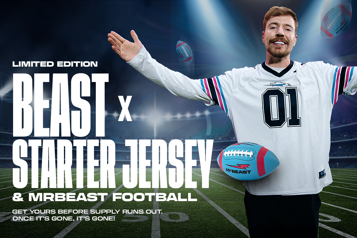 BEAST x STARTER FOOTBALL JERSEY COLLAB