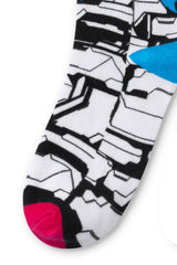KIDS BEAST PARTICLE SOCKS - BLACK/WHITE
