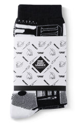 KIDS MECH SOCKS - BLACK
