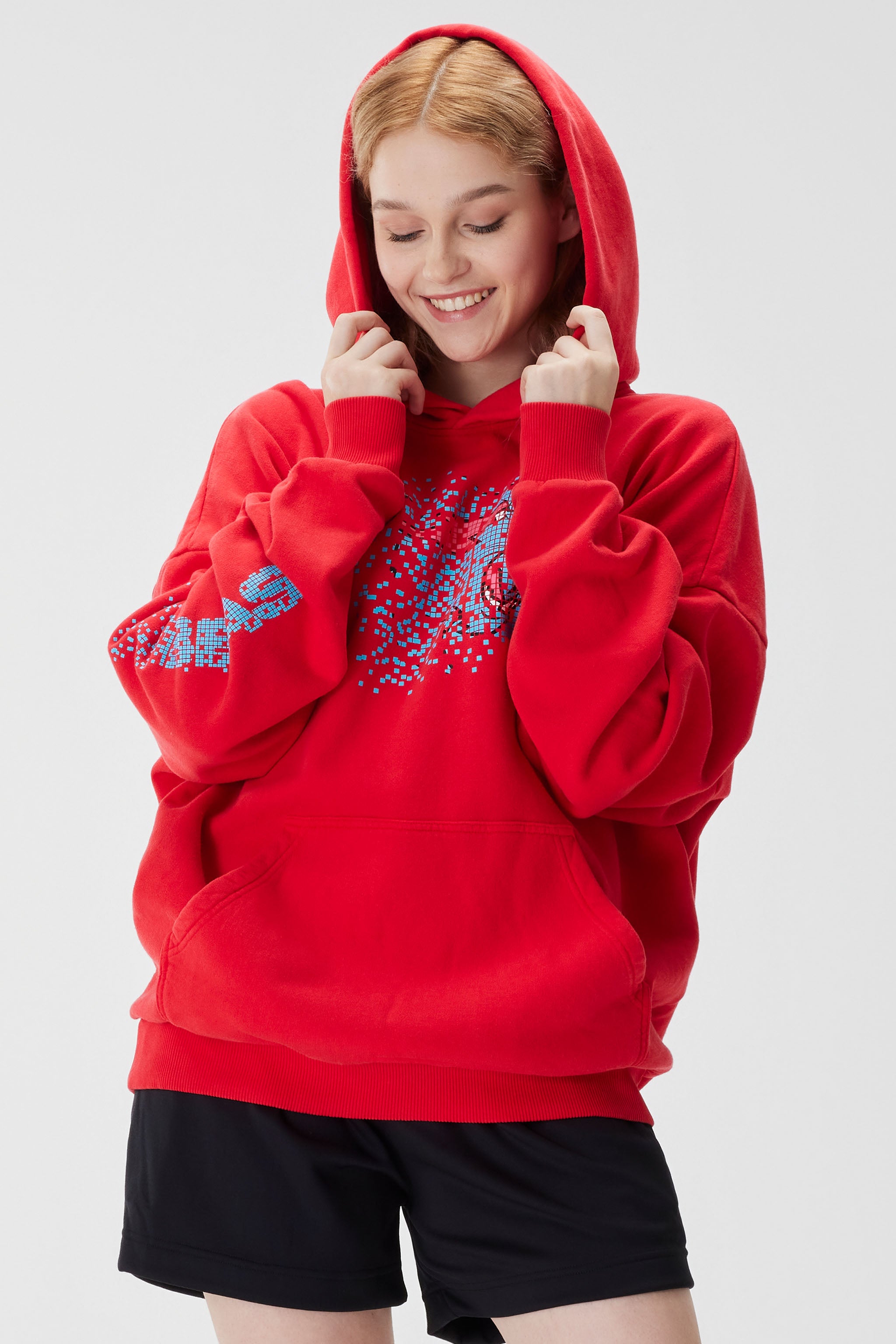 DATABLOCKER HOODIE - RED – MrBeast.store