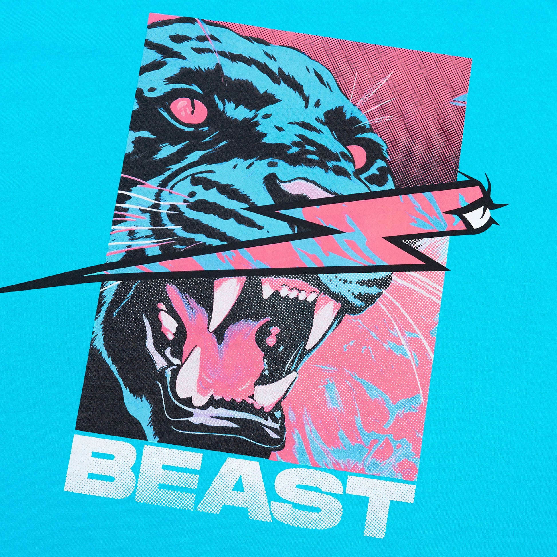 JUNGLIST S/SLEEVE TEE - LIGHT BLUE - MrBeast.store
