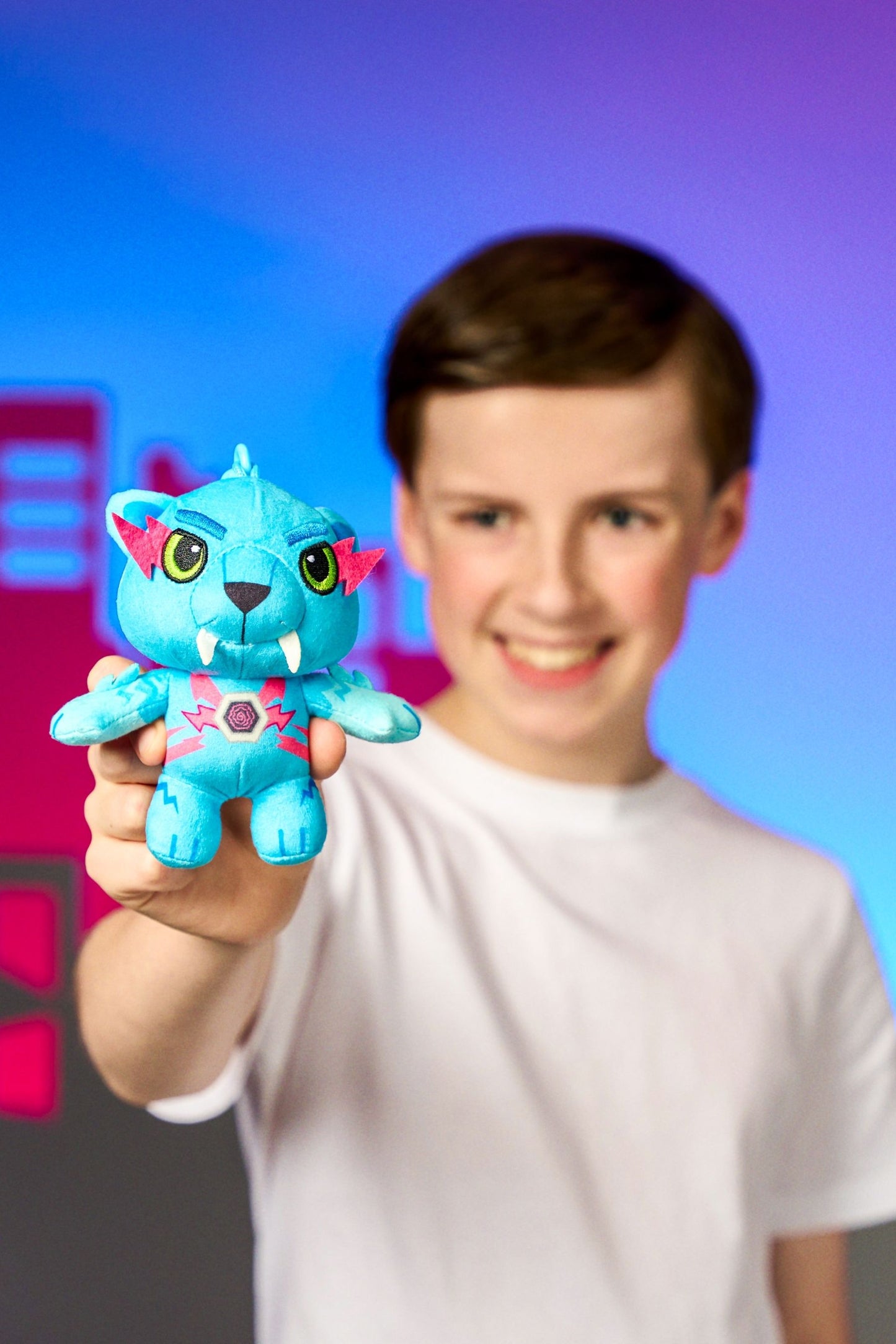 MrBeast Lab Plush - 4-Inch Clip-On Plush, Animated Series Collection