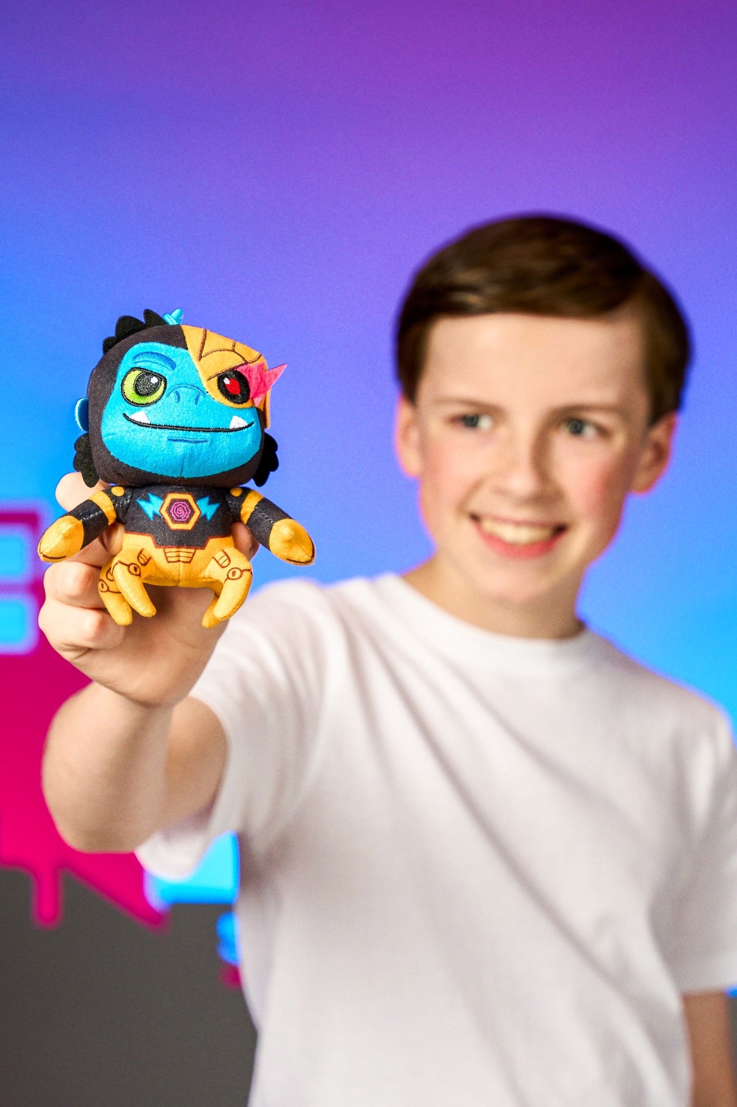 MrBeast Lab Plush - 4-Inch Clip-On Plush, Animated Series Collection