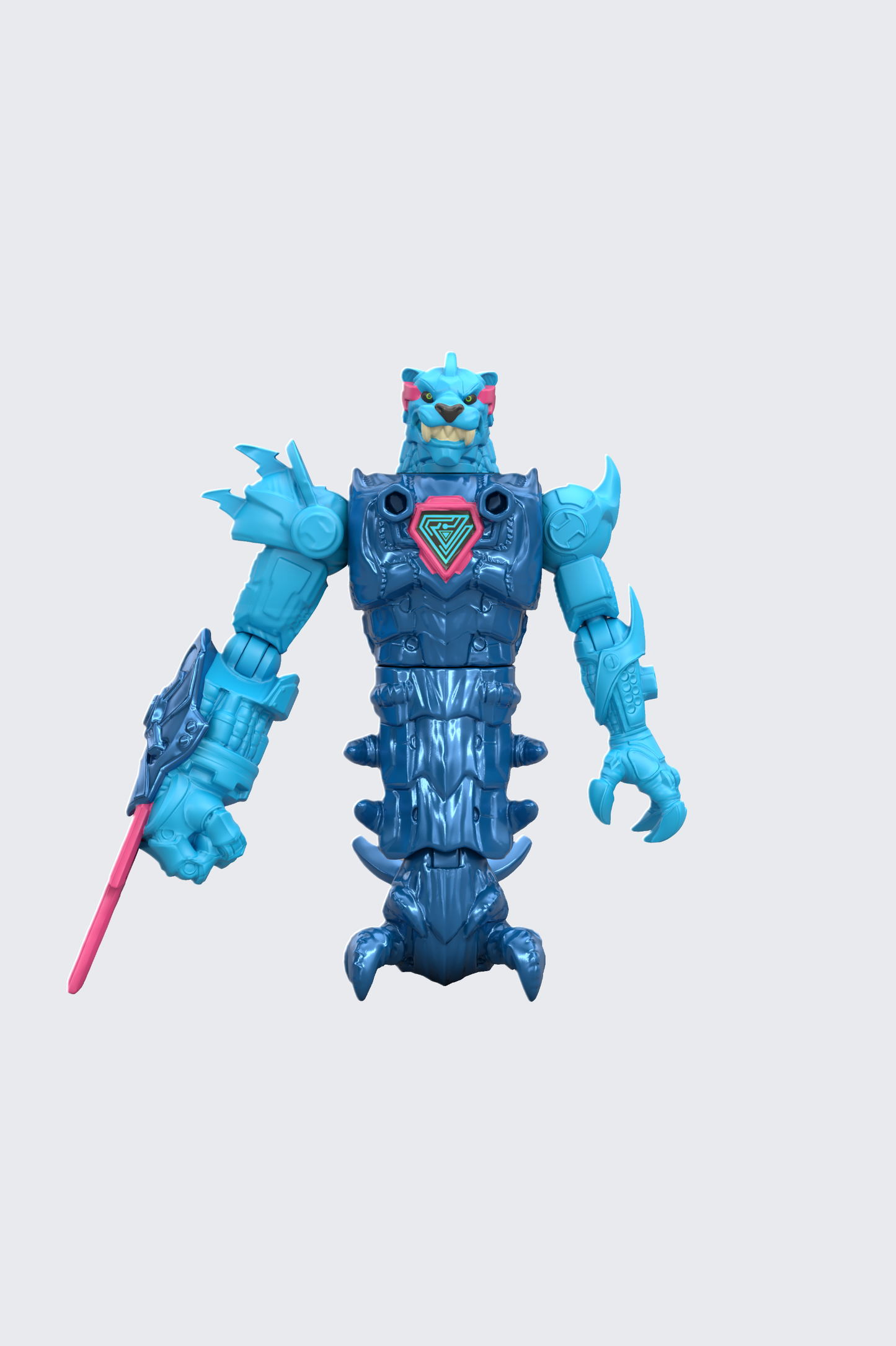 MrBeast Lab Hybrids Mega Hero Lab - MEGA-TECH Series, 4 Figure Pack