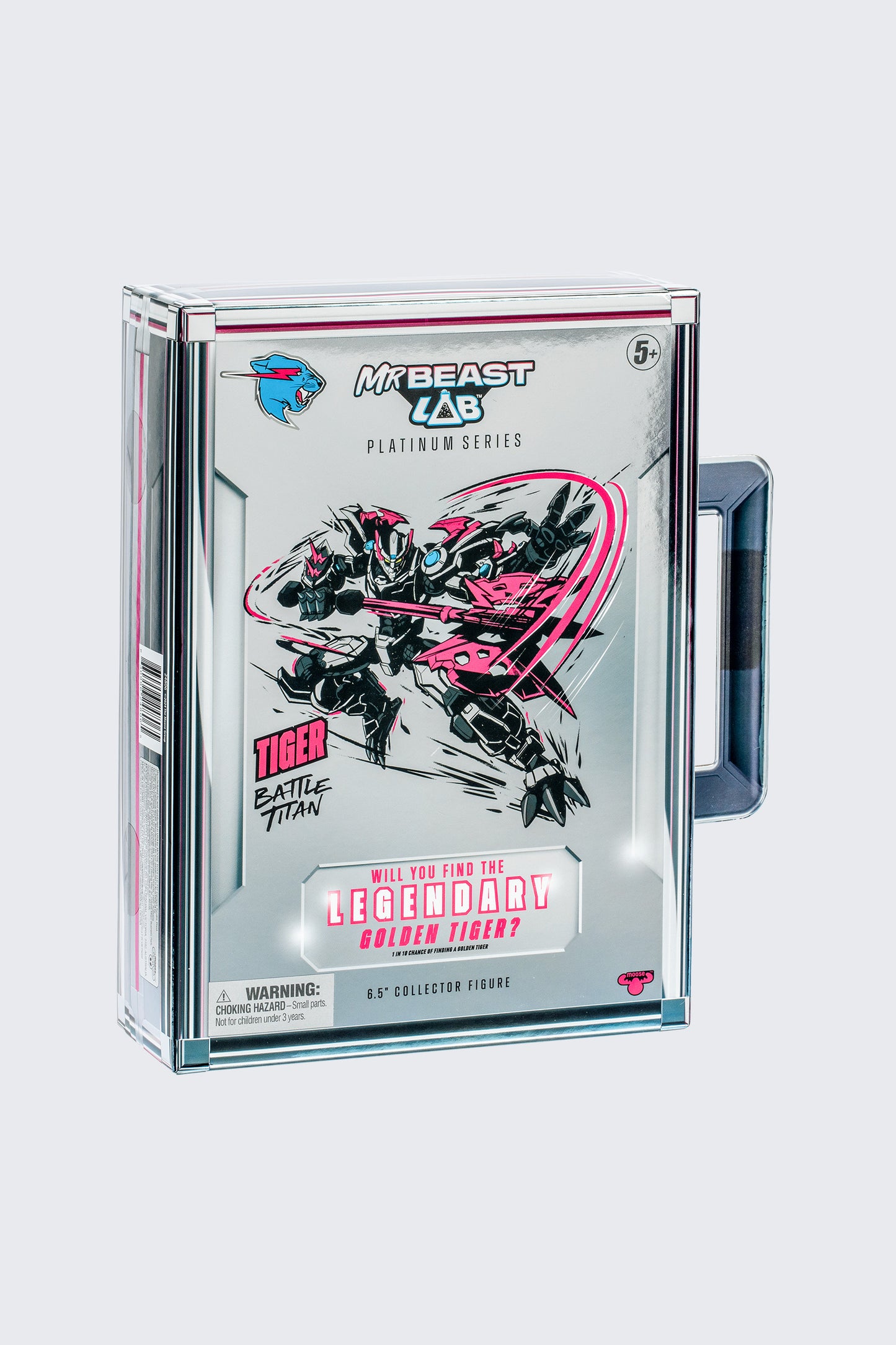 MrBeast Lab Platinum Series 6.5” Tiger Battle Titan Collector Figure