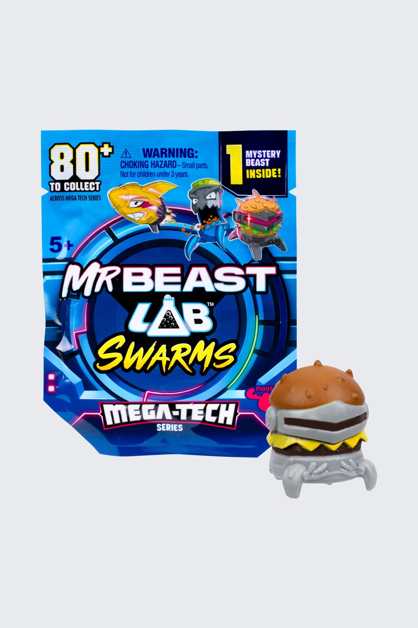 MrBeast Lab Swarms Single Pack - MEGA-TECH Series, Mystery Blind Bag