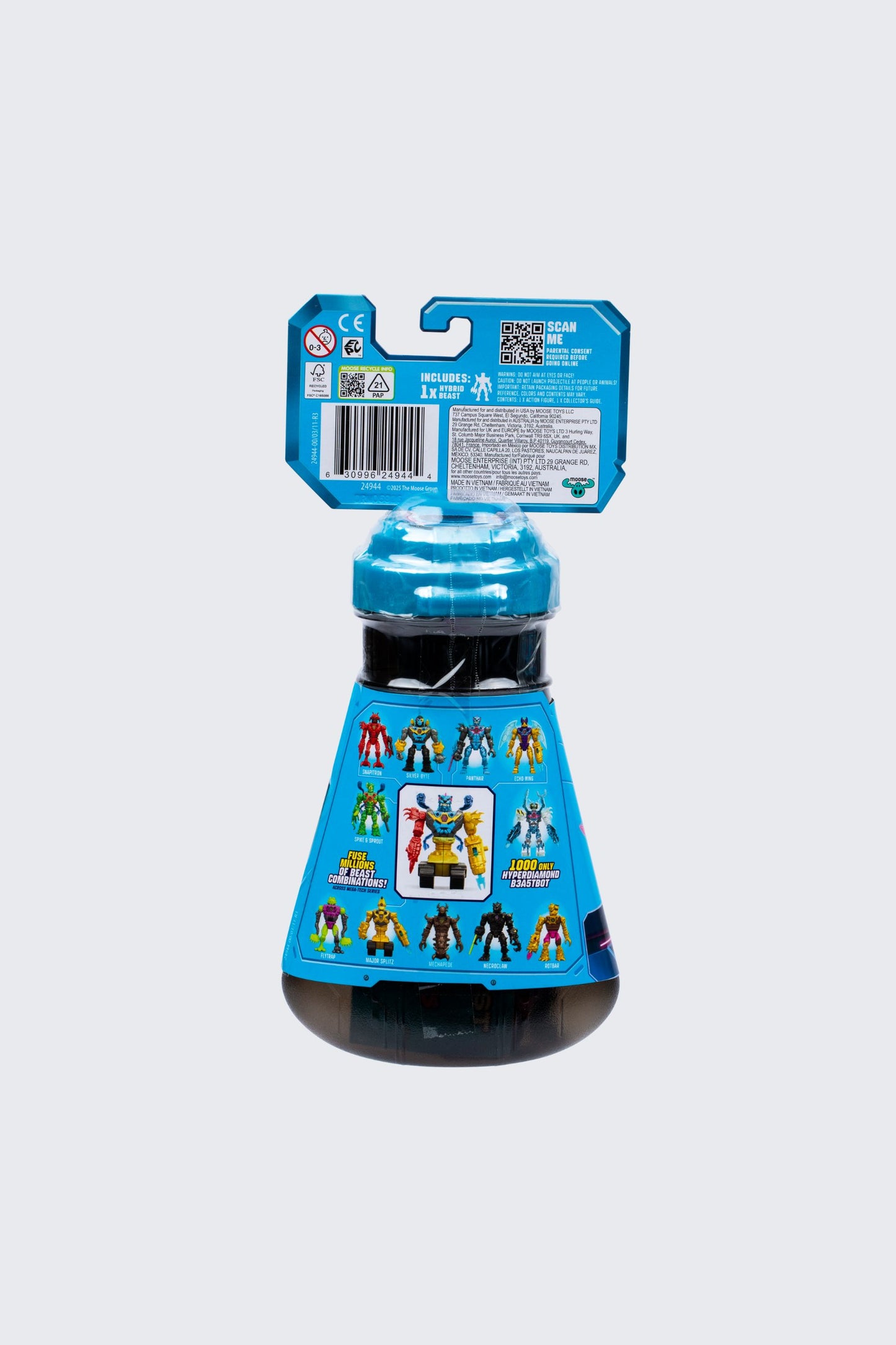 MrBeast Lab Hybrids Single Pack - MEGA-TECH Series, Mystery Figure