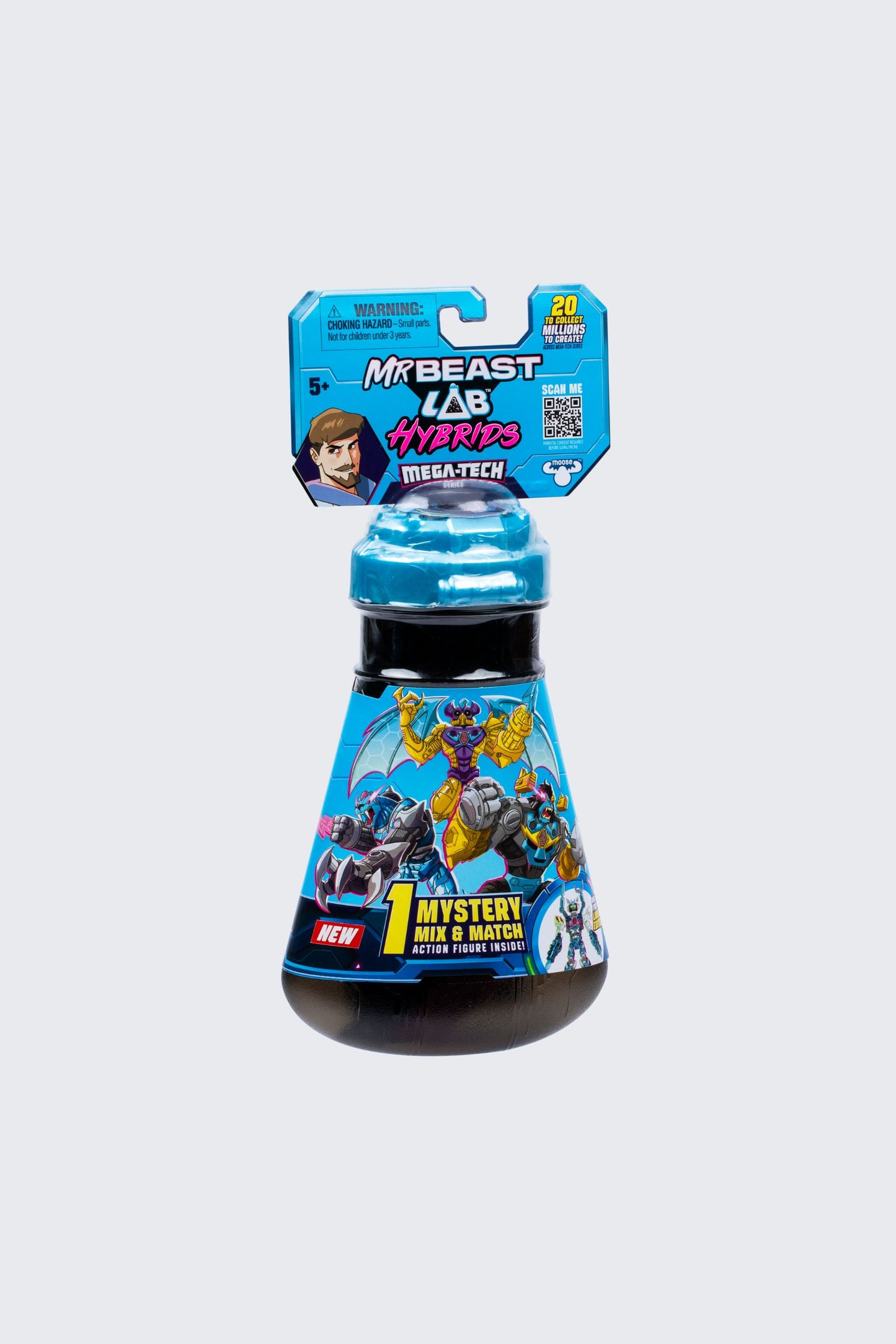 MrBeast Lab Hybrids Single Pack - MEGA-TECH Series, Mystery Figure