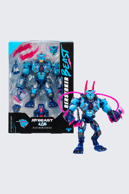 MrBeast Lab Platinum Series Berzerker Beast - Collector Figure