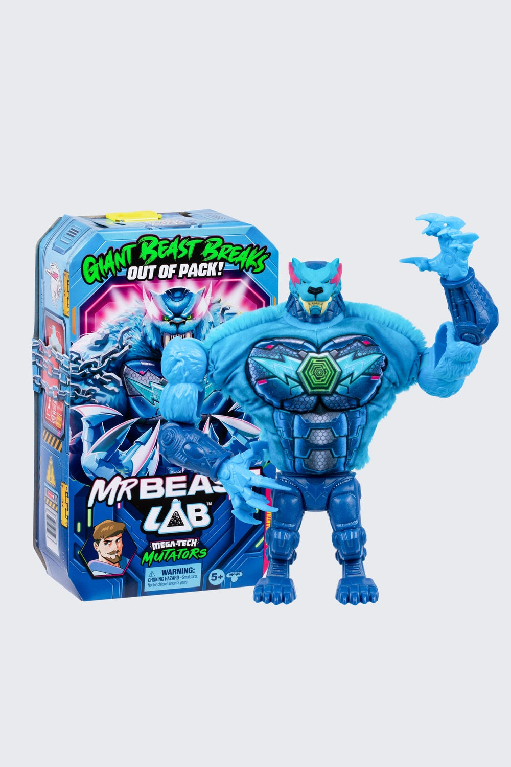 MrBeast Lab MEGA Mutator - MEGA-TECH Series, 9-Inch Figure