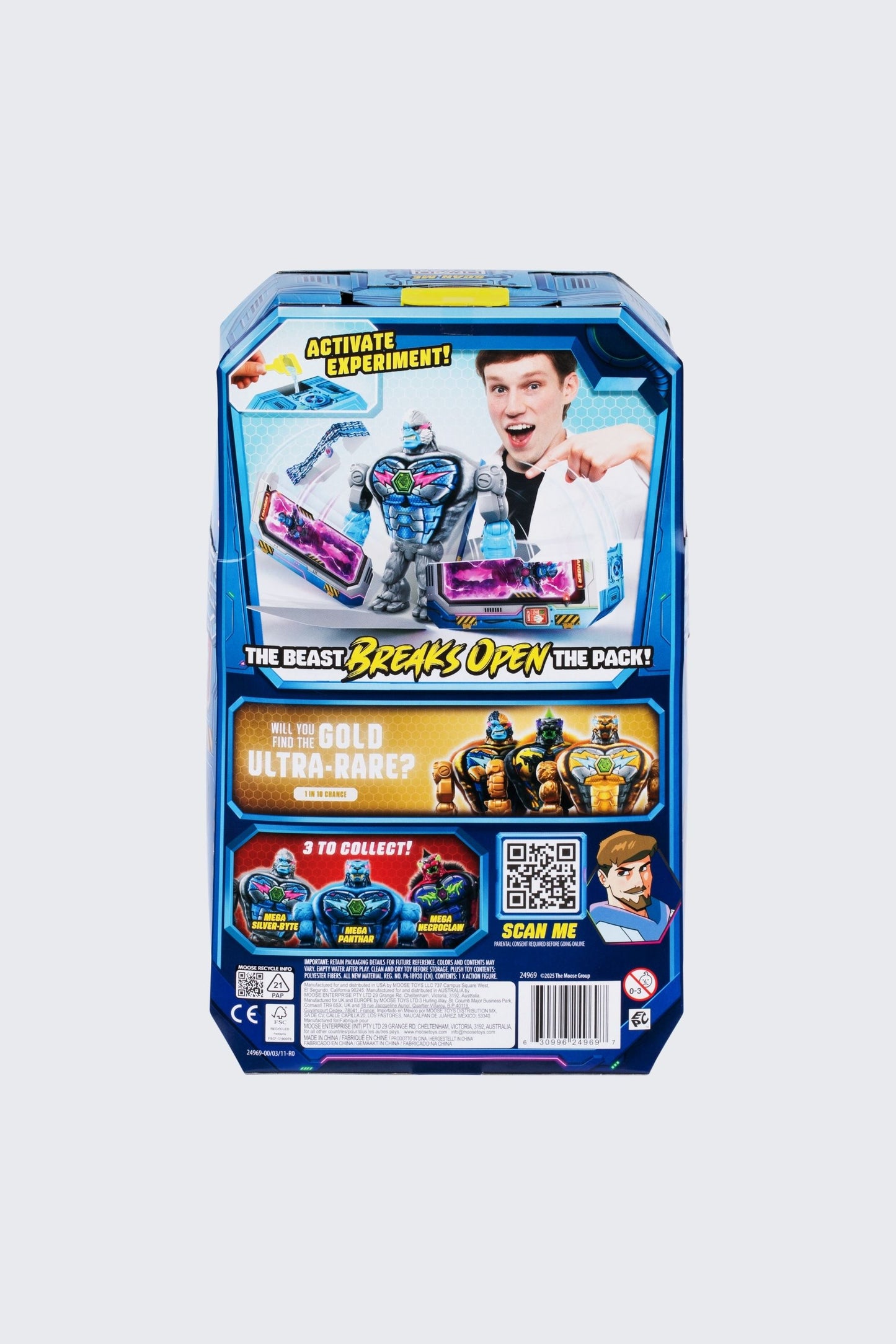 MrBeast Lab MEGA Mutator - MEGA-TECH Series, 9-Inch Figure