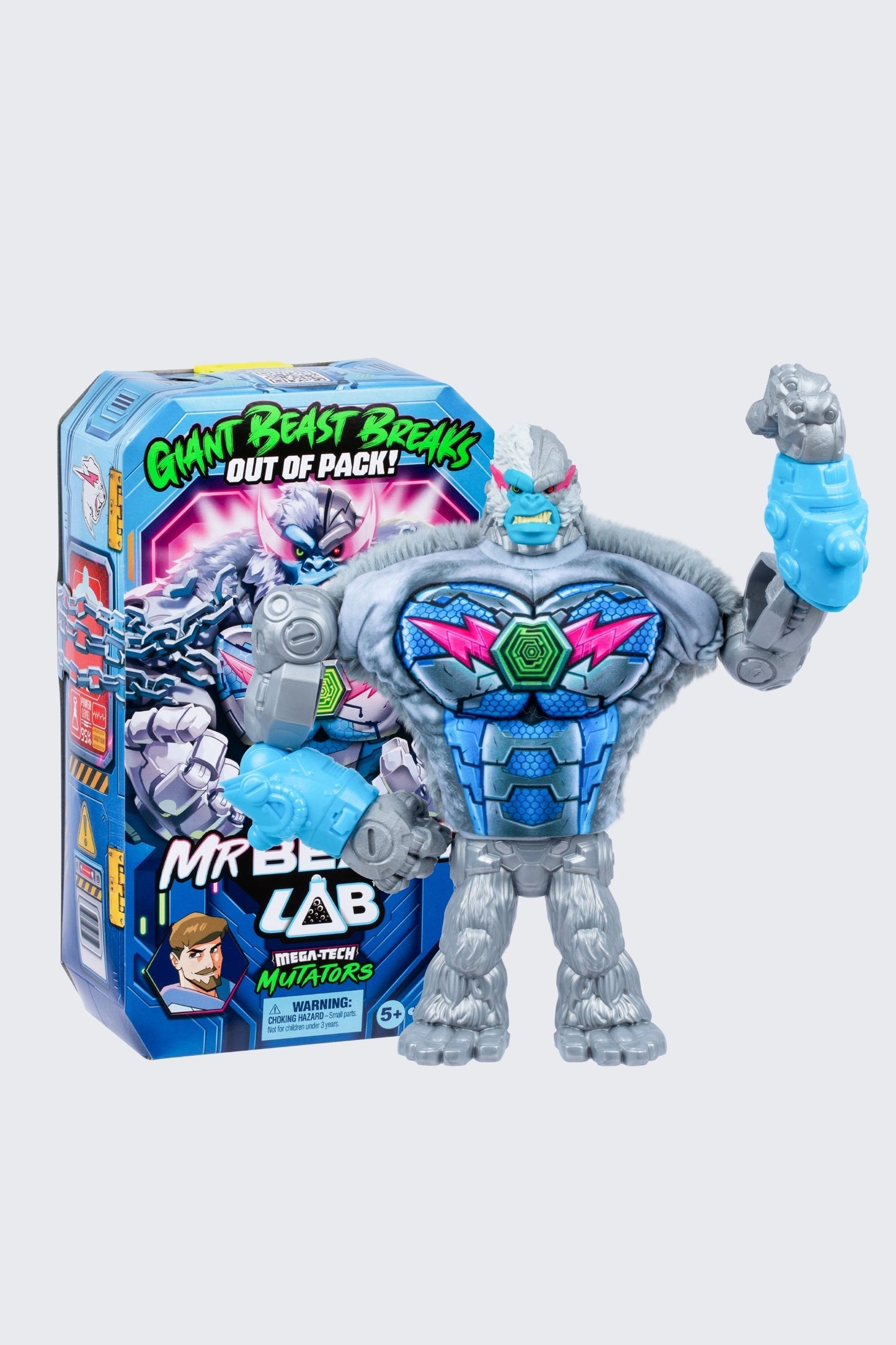 MrBeast Lab MEGA Mutator - MEGA-TECH Series, 9-Inch Figure