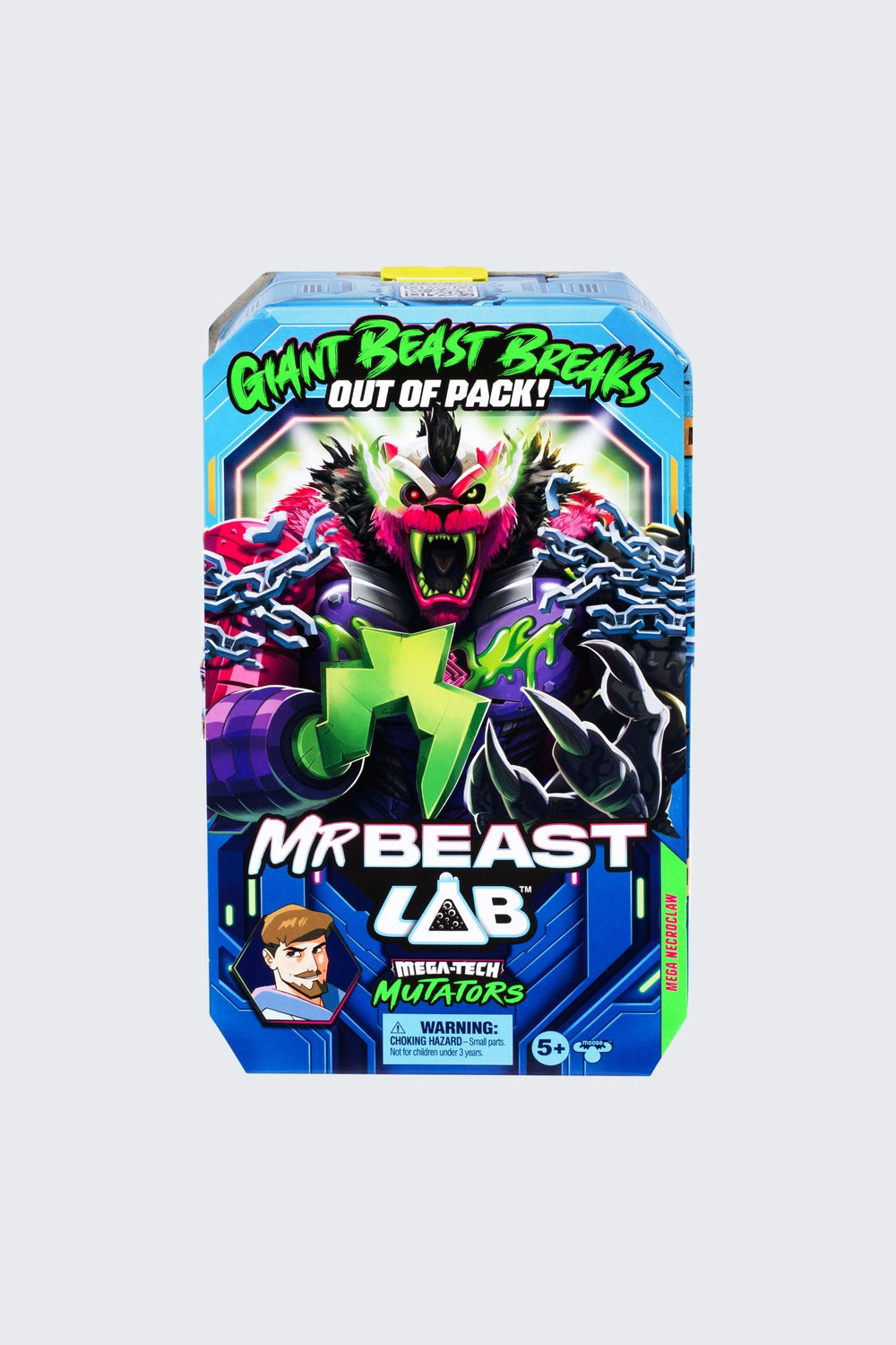 MrBeast Lab MEGA Mutator - MEGA-TECH Series, 9-Inch Figure