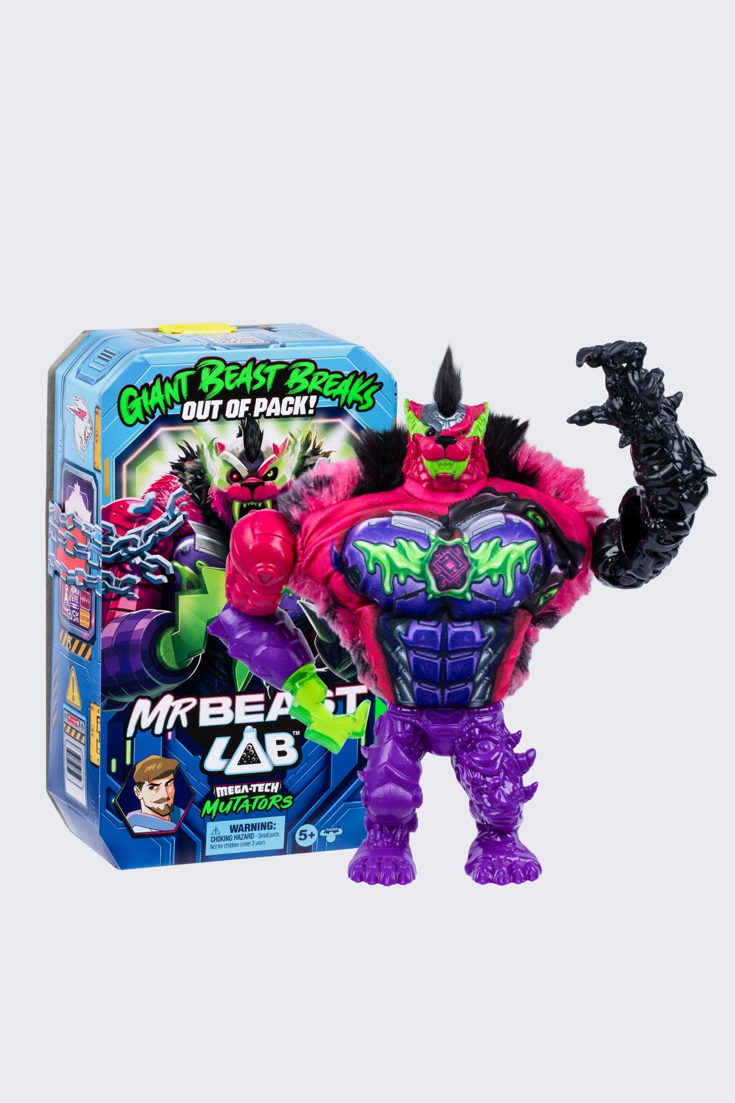 MrBeast Lab MEGA Mutator - MEGA-TECH Series, 9-Inch Figure