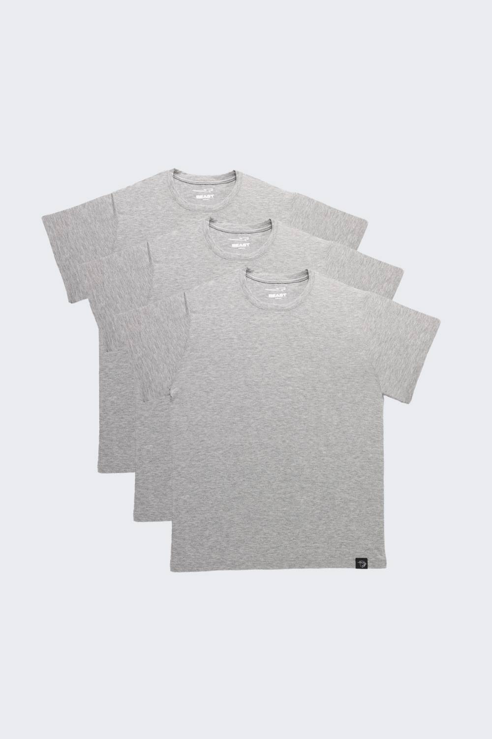 Tri-Blend Short Sleeve Crew Neck 3-Pack